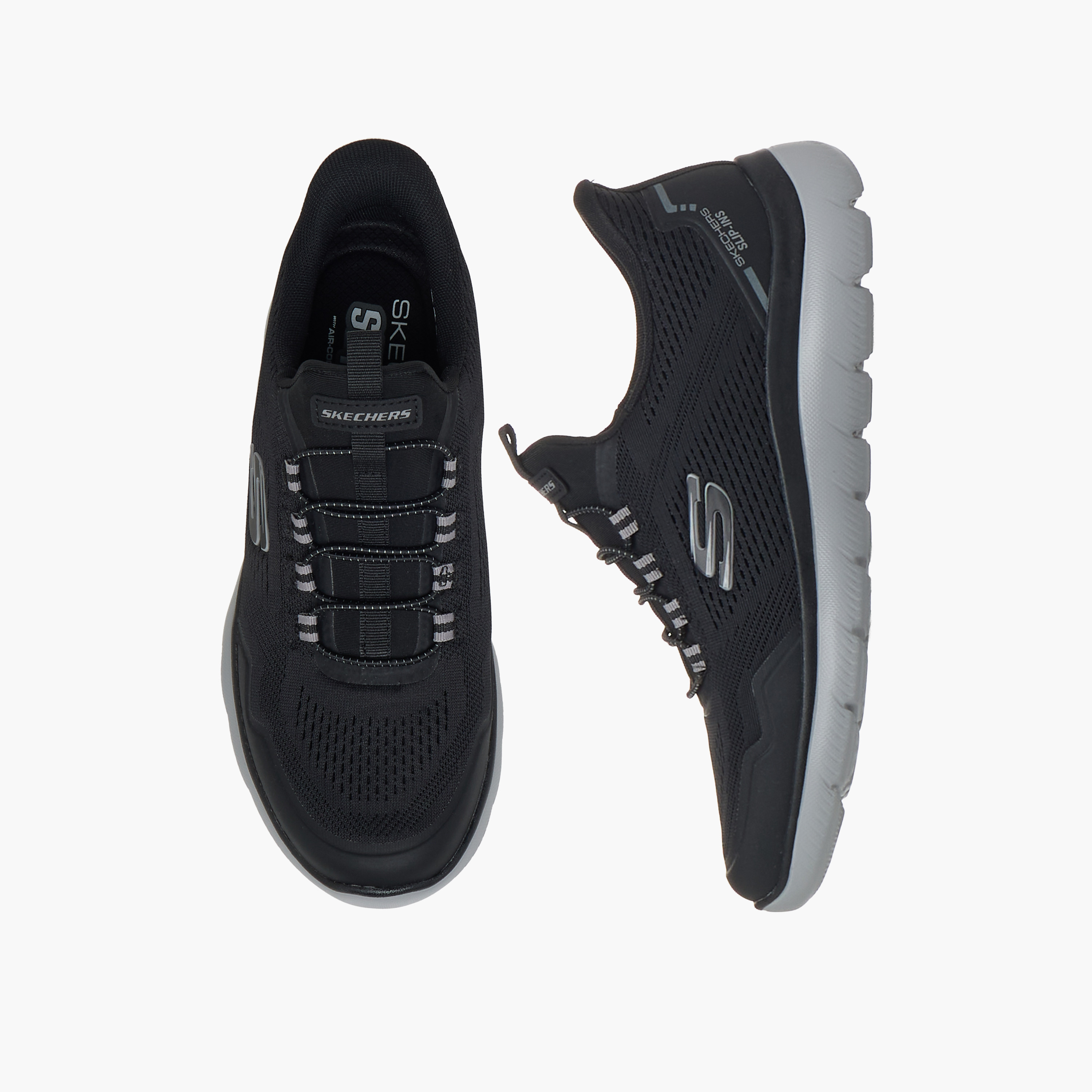 سكيتشرز- حذاء جري للرجال سهل الارتداء ساميتس   233045 | OE-sports-men-shoes-image-16
