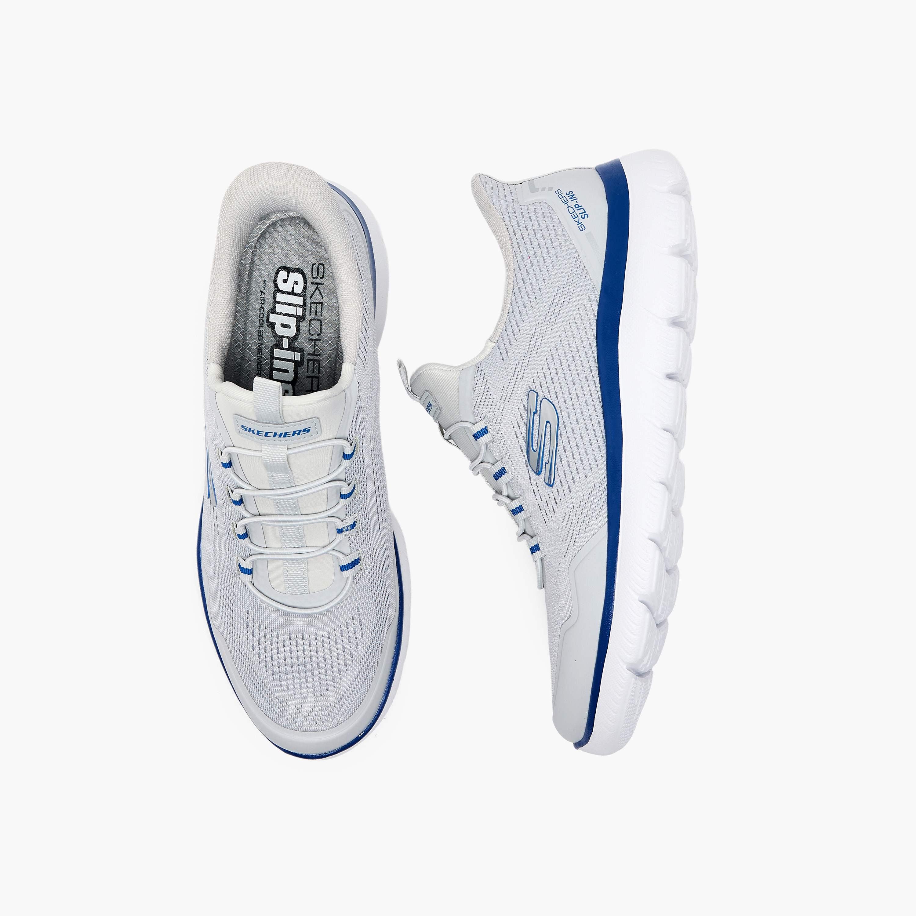 سكيتشرز- حذاء جري للرجال سهل الارتداء ساميتس   233045 | OE-sports-men-shoes-image-1