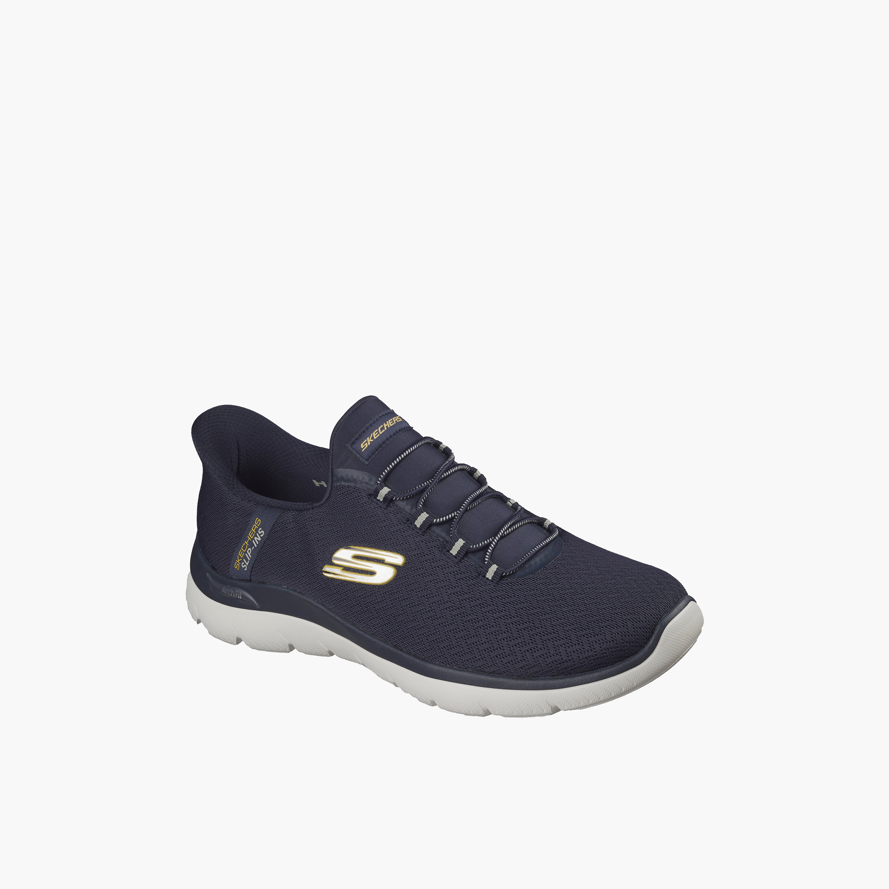 Skechers Men Arch Fit Summits Slip-On Sports Shoes-sports-men-shoes-image-1