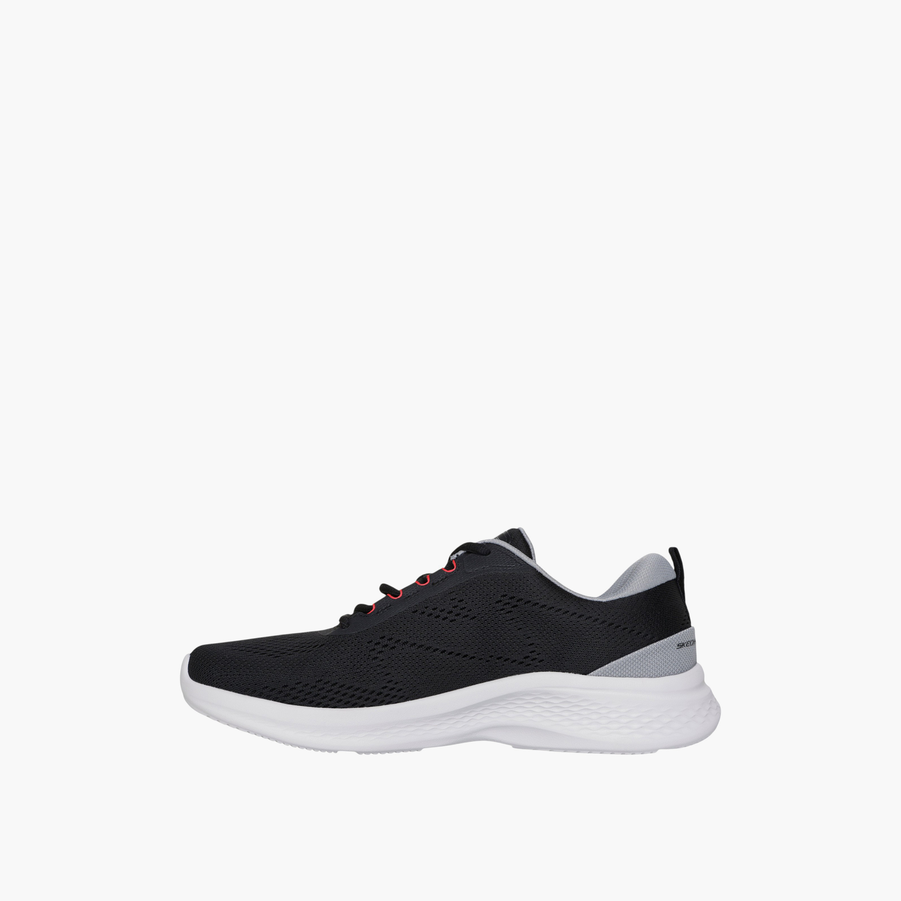 حذاء رياضي برباط إغلاق للرجال من سكيتشيرز - 233184-BKGY-sports-men-shoes-image-3