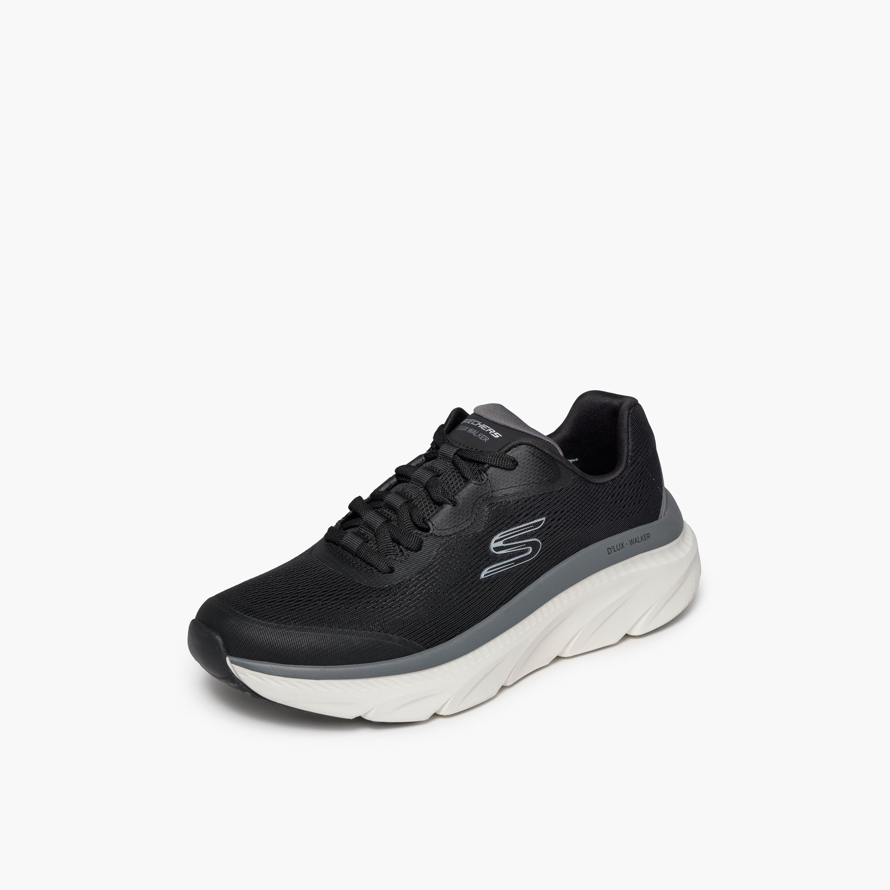 Skechers Men D'LUX WALKER 3.0 Lace-Up Sports Shoes-sports-men-shoes-image-4