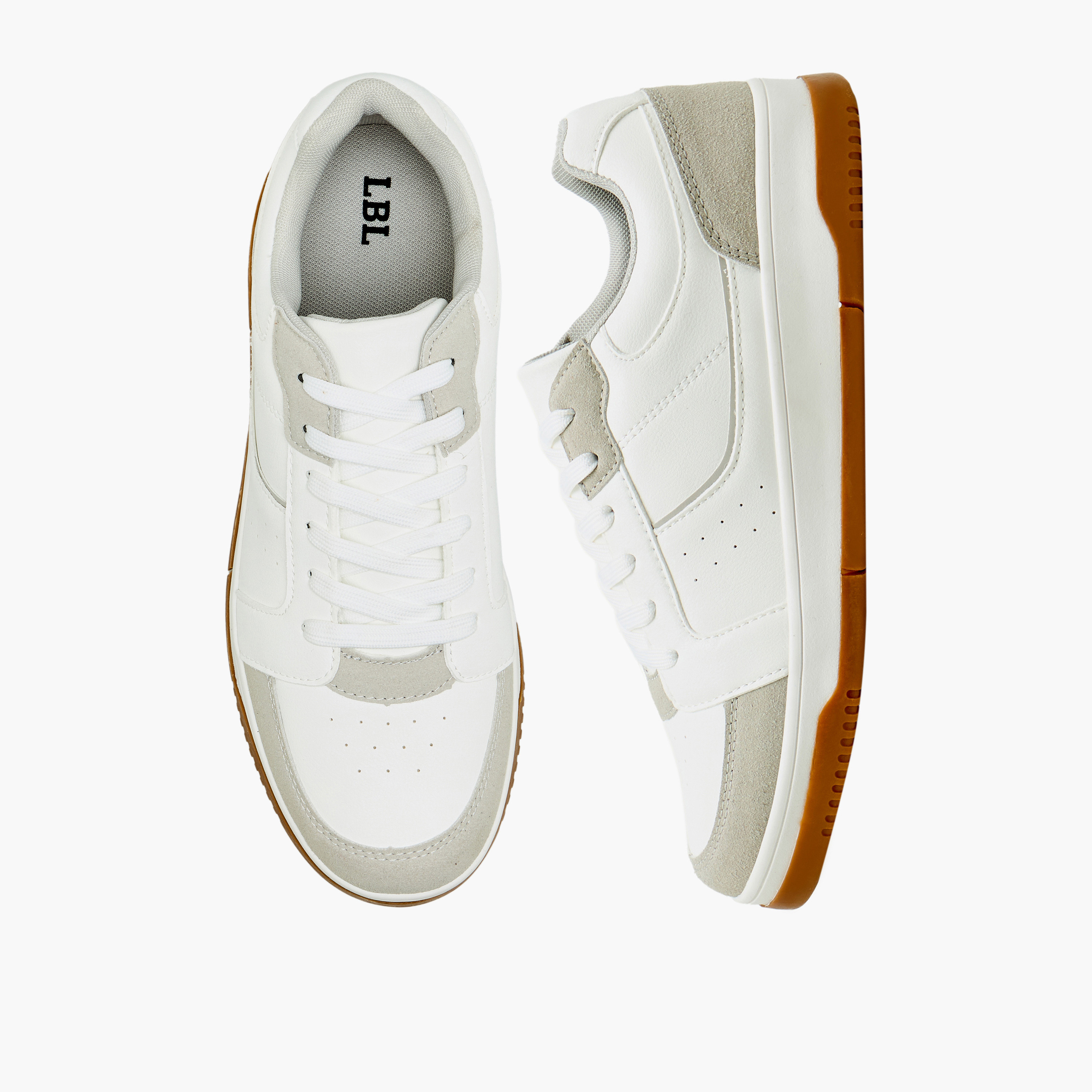 LBL by Shoexpress Men Panelled Lace-Up Ankle Sneakers-men-shoes-sneakers-image-1