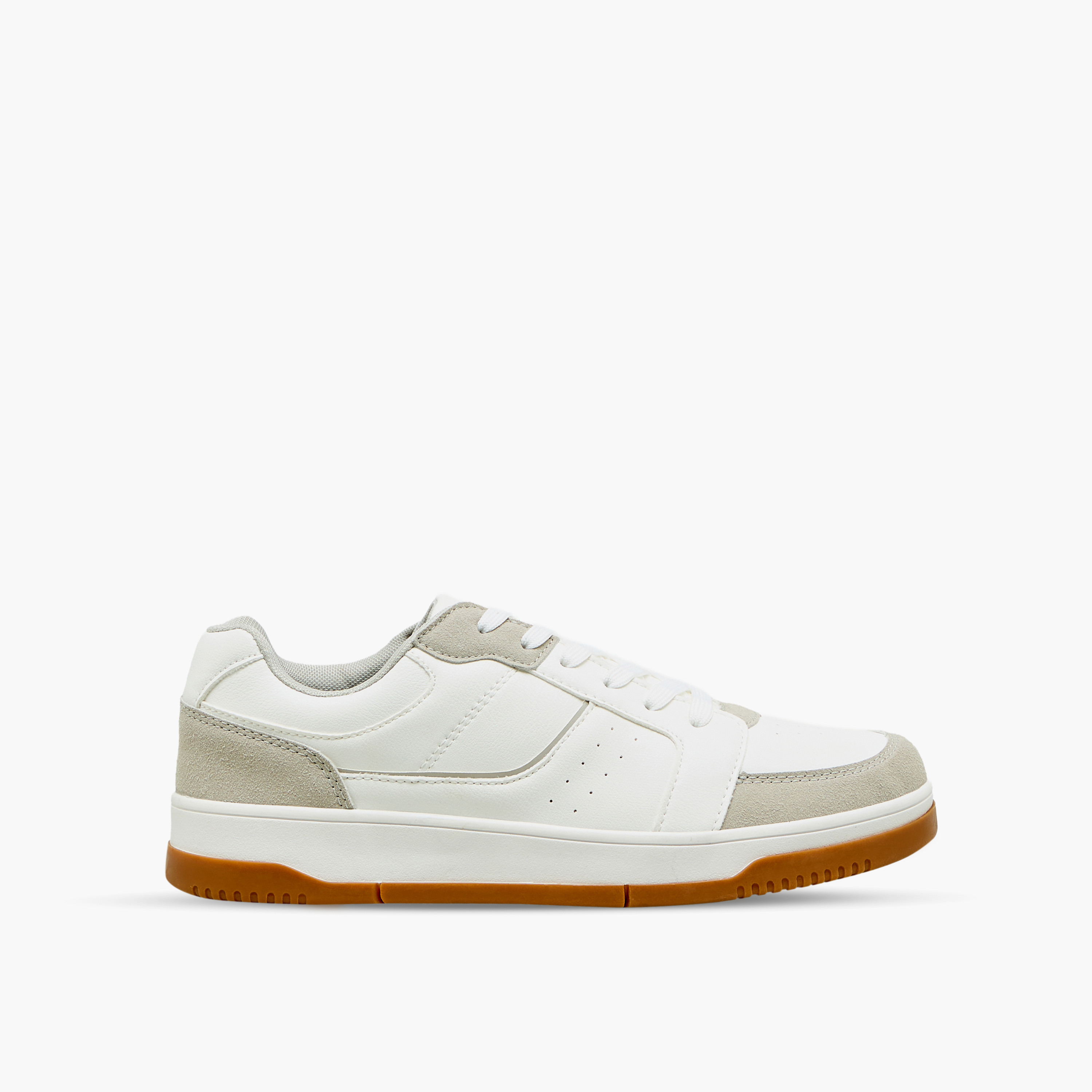 LBL by Shoexpress Men Panelled Lace-Up Ankle Sneakers-men-shoes-sneakers-image-3