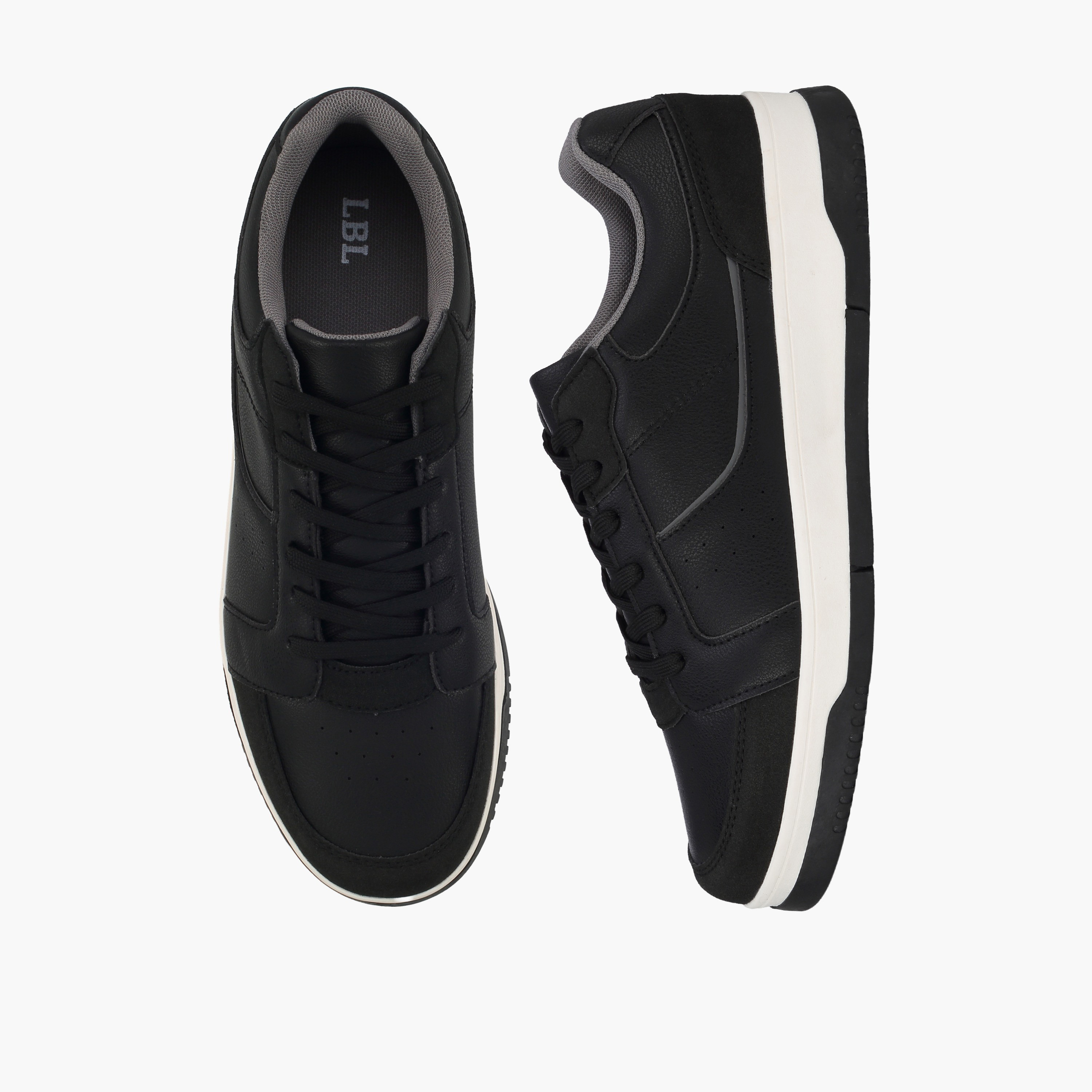 LBL by Shoexpress Men Lace-Up Ankle Sneakers-men-shoes-sneakers-image-1