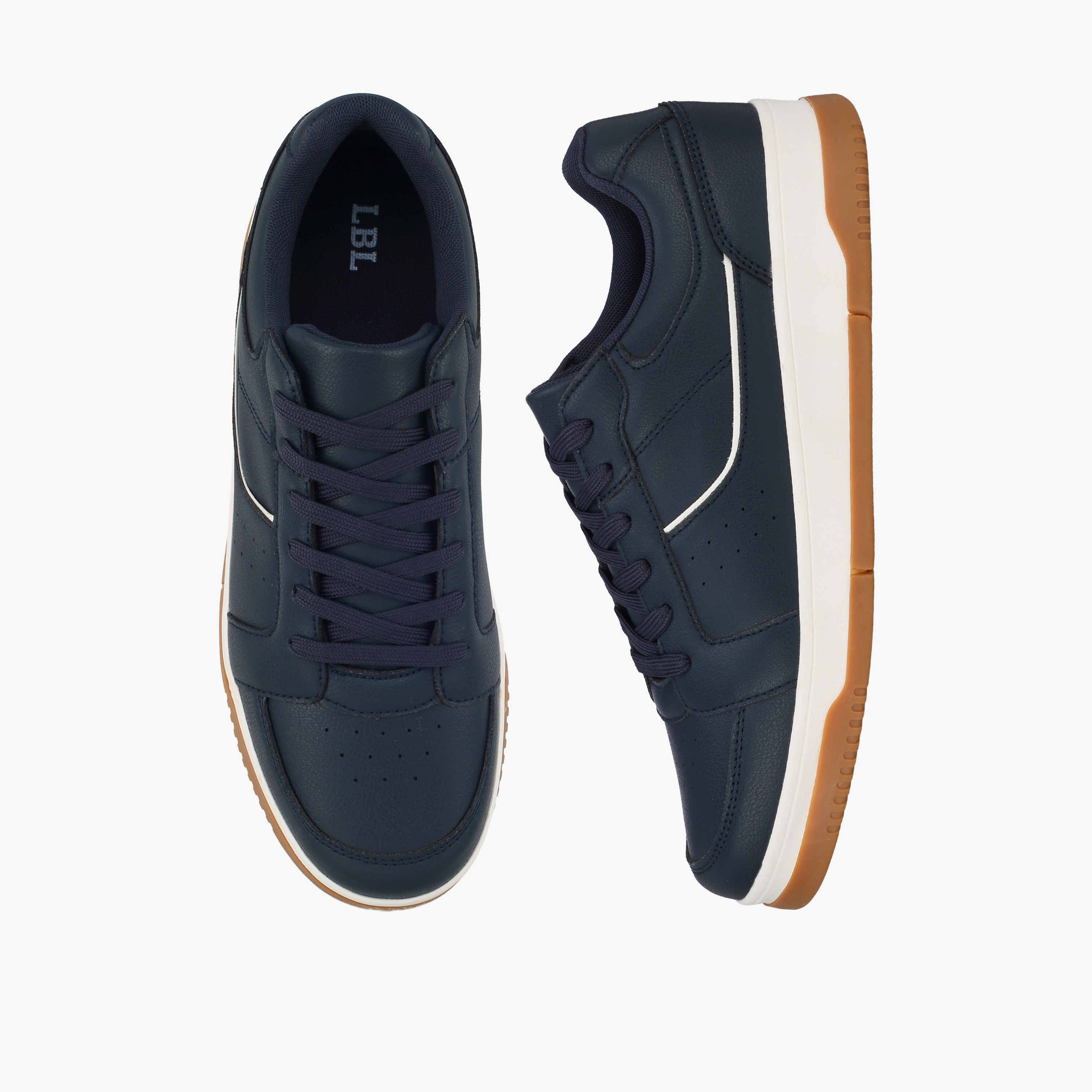 LBL by Shoexpress Men Lace-Up Ankle Sneakers-men-shoes-sneakers-image-1