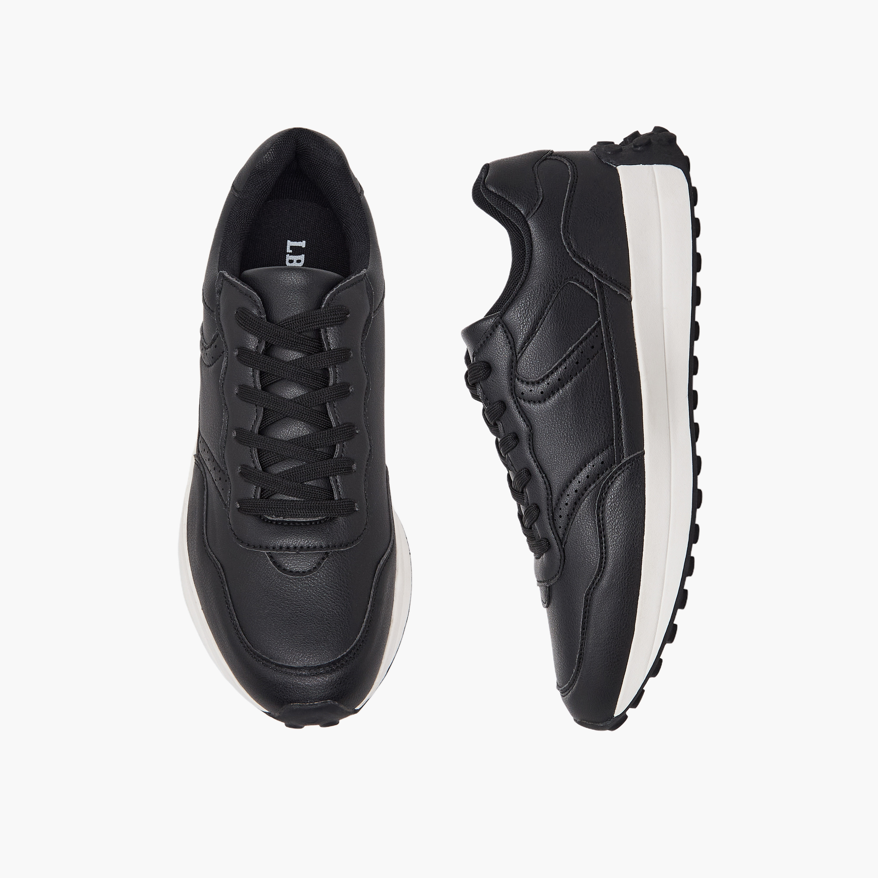 حذاء سنيكرز طول الكاحل برباط إغلاق للرجال من أل بي أل من شو إكسبريس-men-shoes-sneakers-image-1