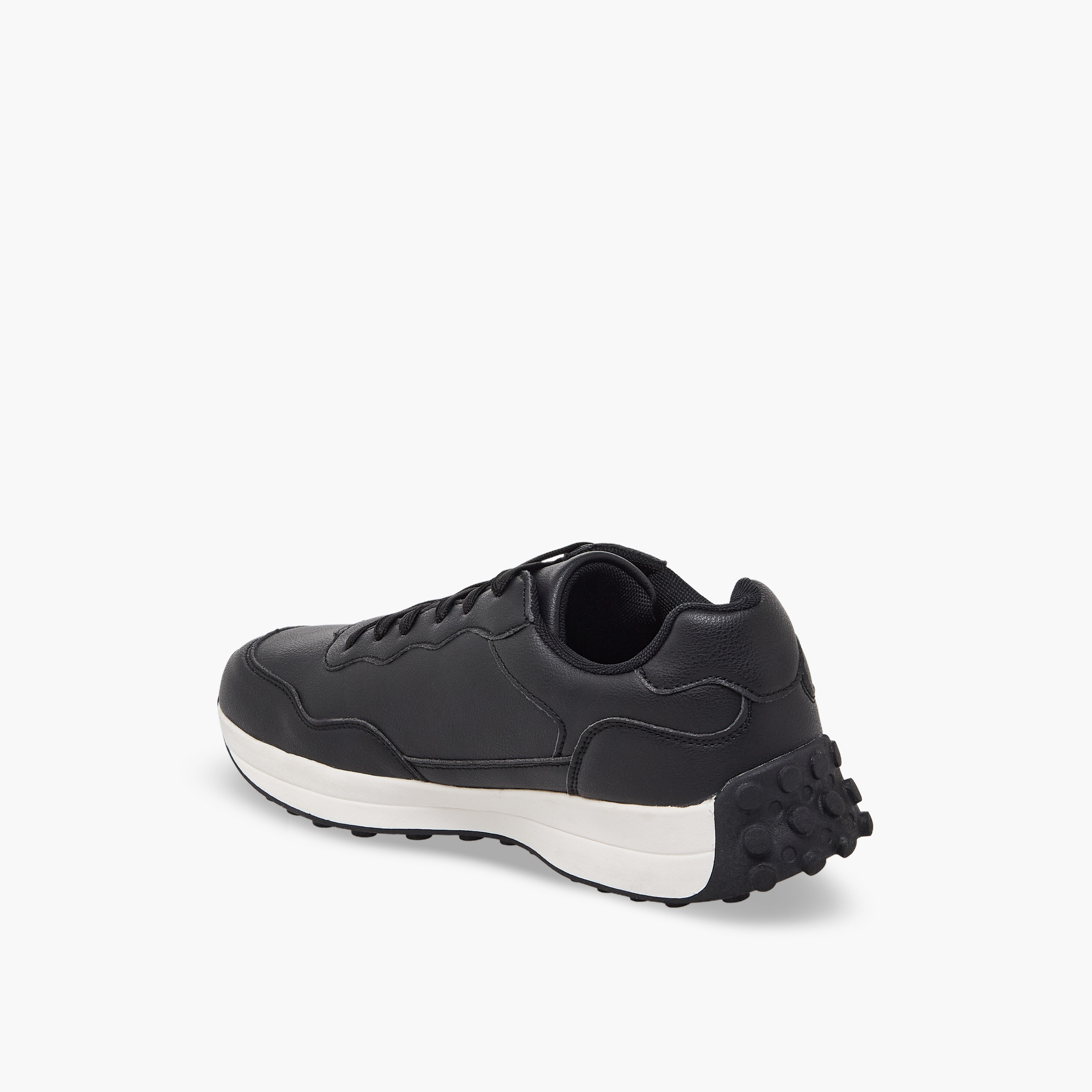 حذاء سنيكرز طول الكاحل برباط إغلاق للرجال من أل بي أل من شو إكسبريس-men-shoes-sneakers-image-5