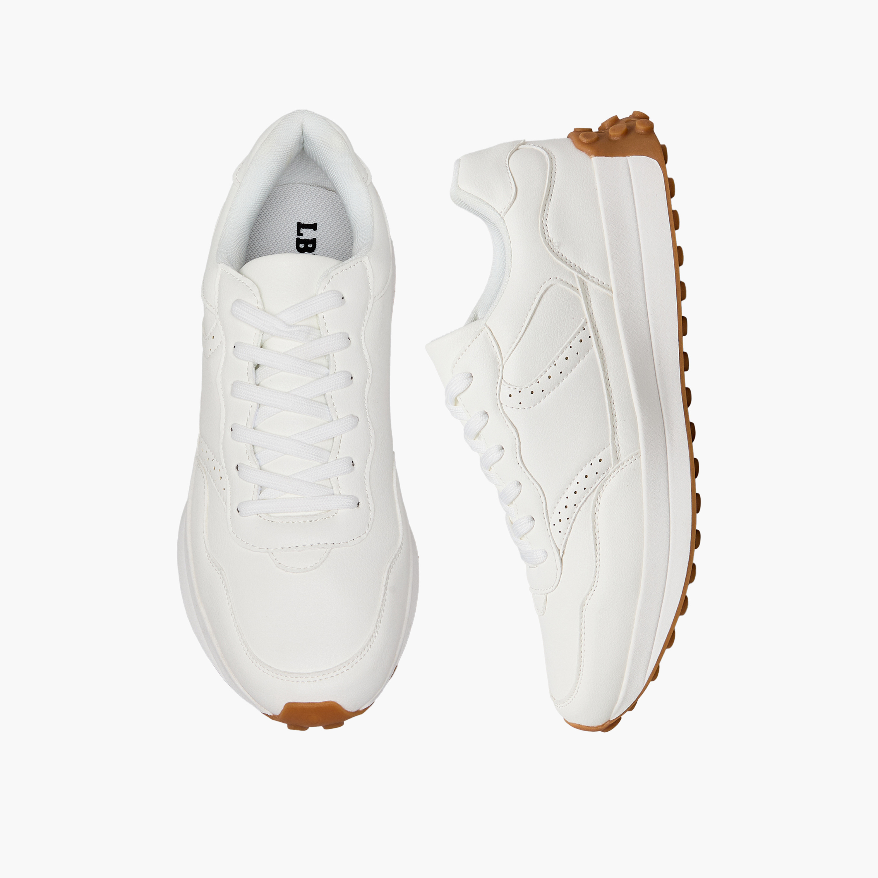 حذاء سنيكرز طول الكاحل برباط إغلاق للرجال من أل بي أل من شو إكسبريس-men-shoes-sneakers-image-1