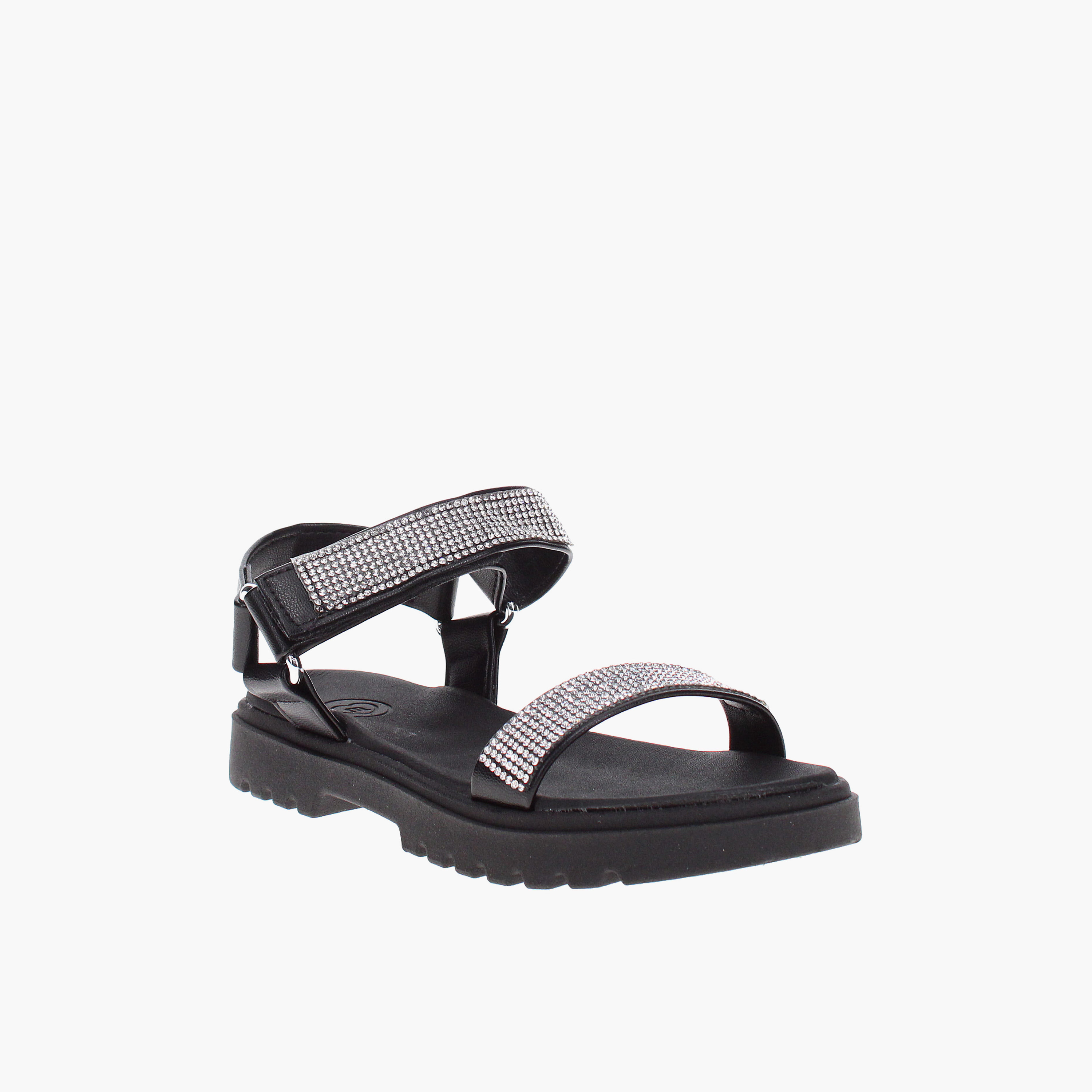 Molekinha by Geoomnii Girls Hook & Loop Heel Sandals | 2344-135-9569-15745       -girls-shoes-sandals-image-1