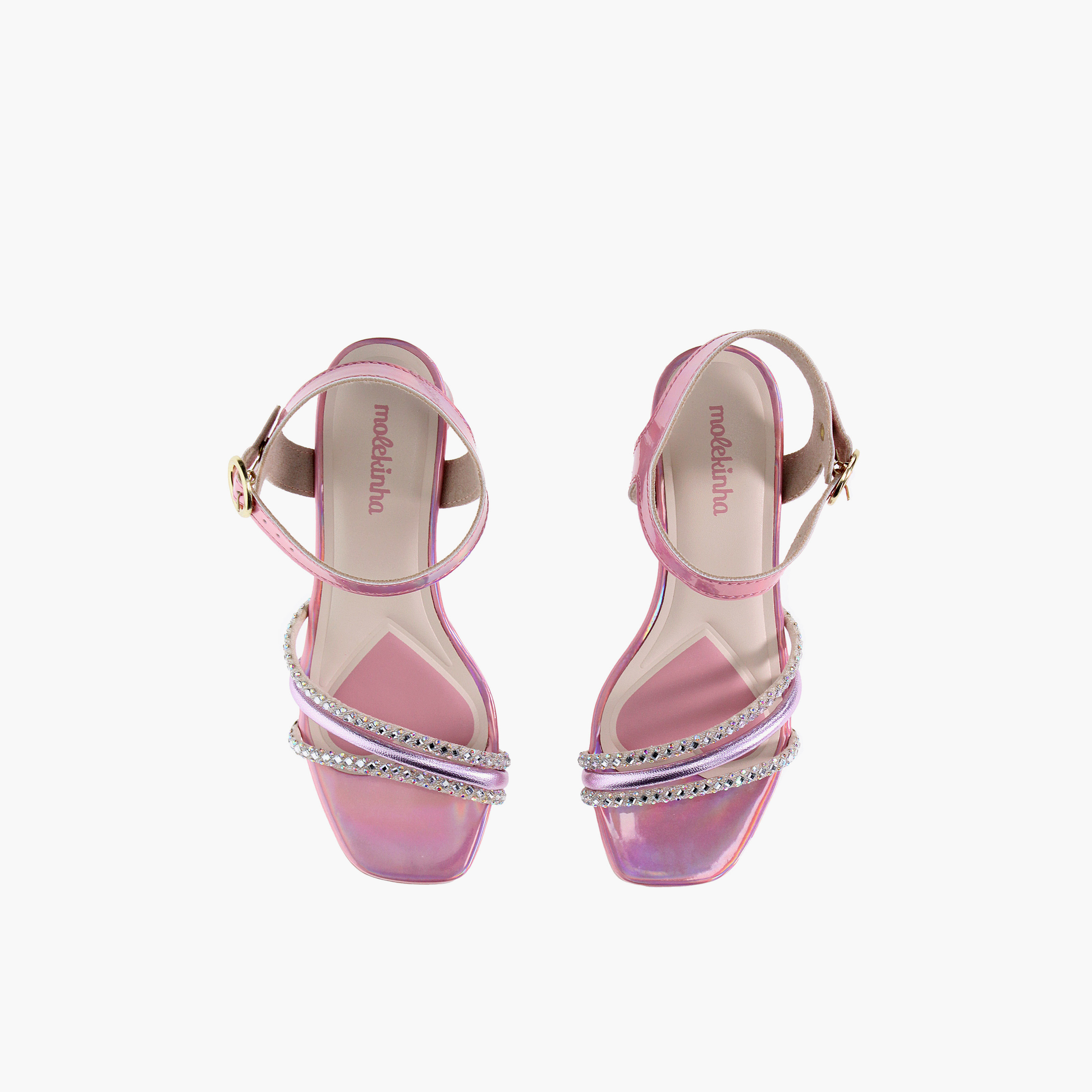 مولكينها - صندل بكعب عالٍ بإبزيم للبنات | 2346-106-25526-90444-girls-shoes-sandals-image-5