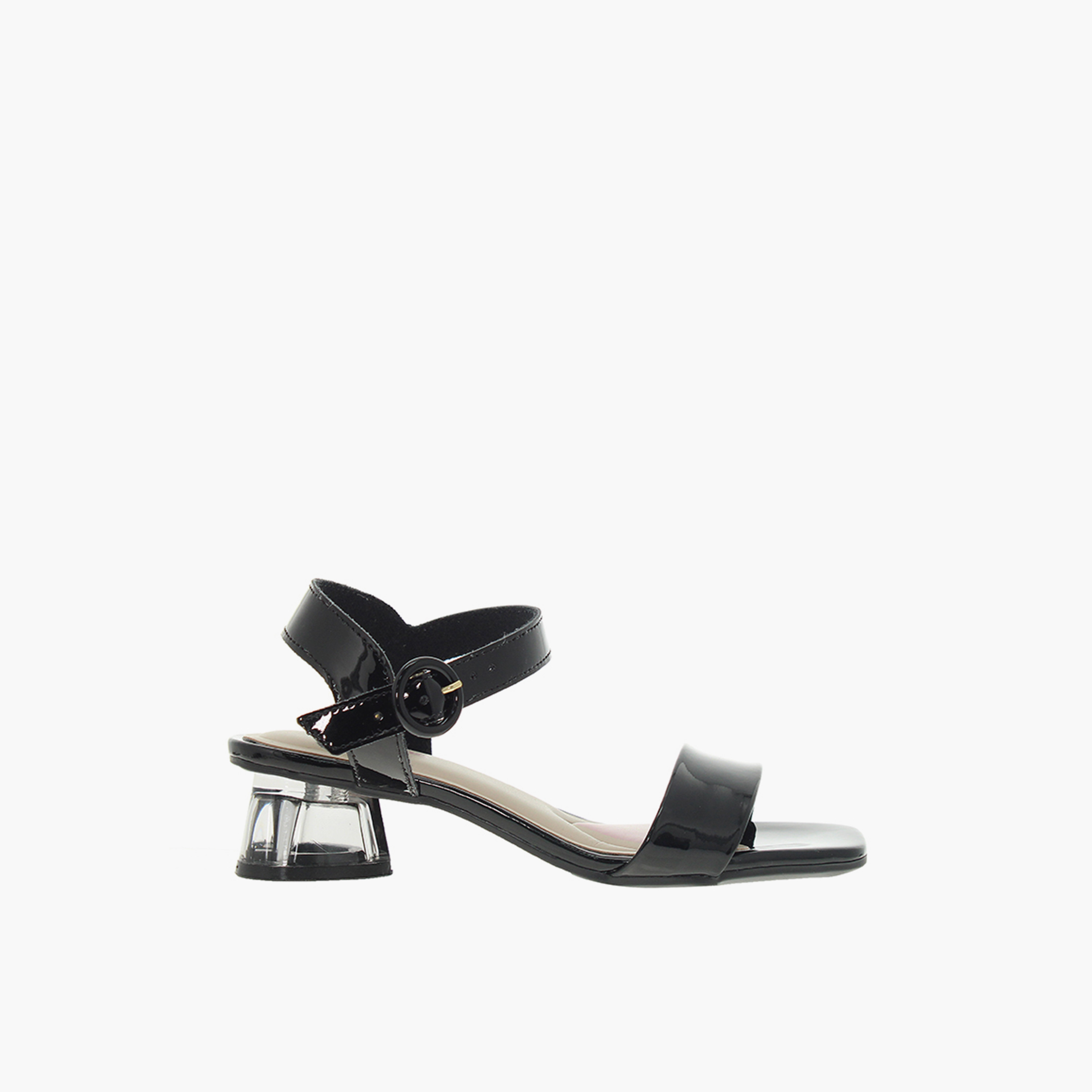 Molekinha by Geoomnii Girls Buckle Closure Heel Sandals | 2346-200-13488-15745        -girls-shoes-sandals-image-1