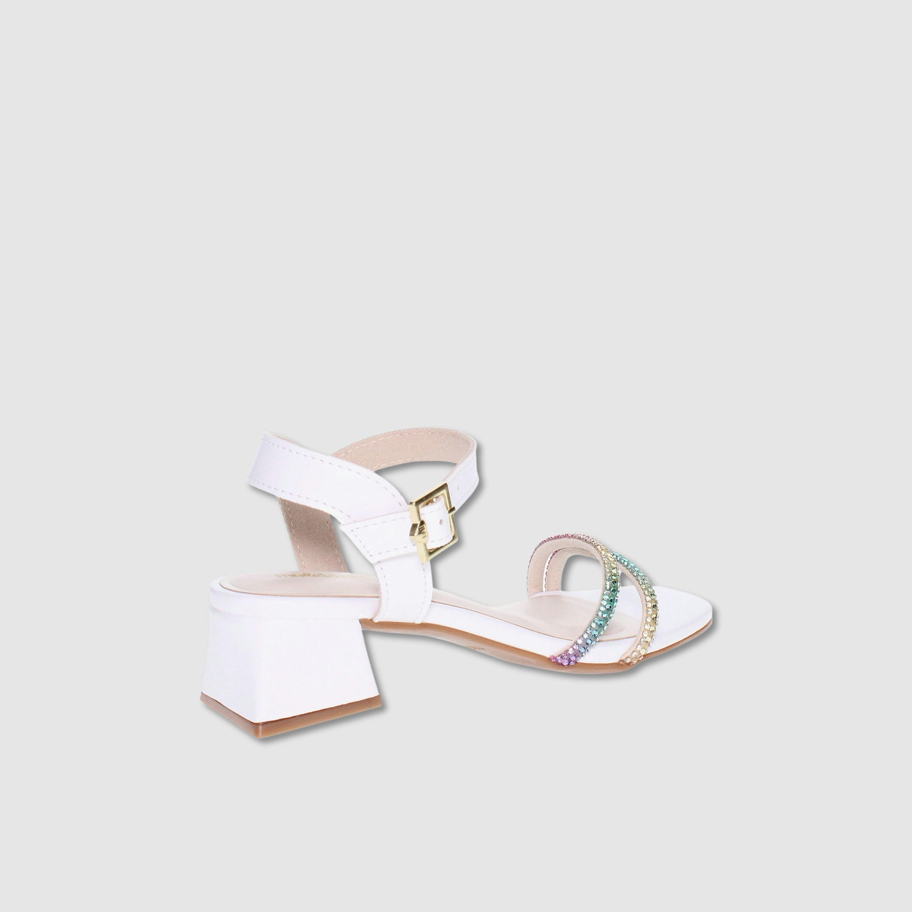 مولكينها - صندل بكعب عالٍ بإبزيم للبنات | 2347-107-26319-92964-girls-shoes-sandals-image-3
