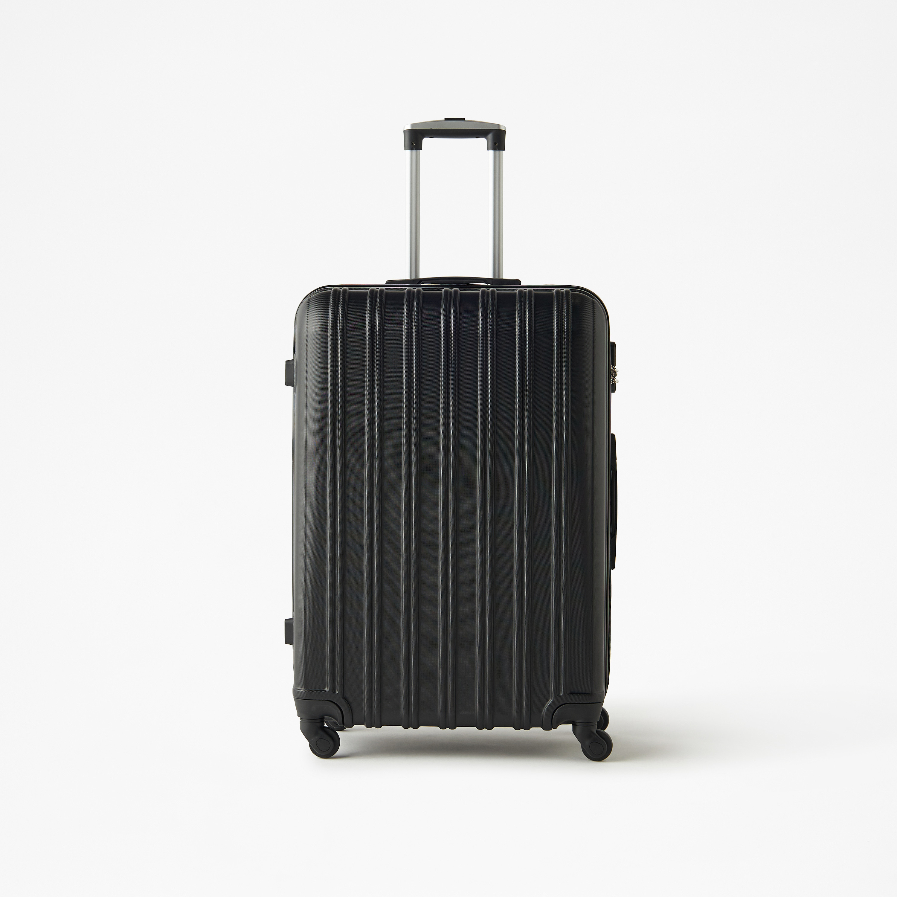 Oaklan by Shoexpress Textured Hardcase Trolley Bag-travel-luggagesandbags-luggage-image-3