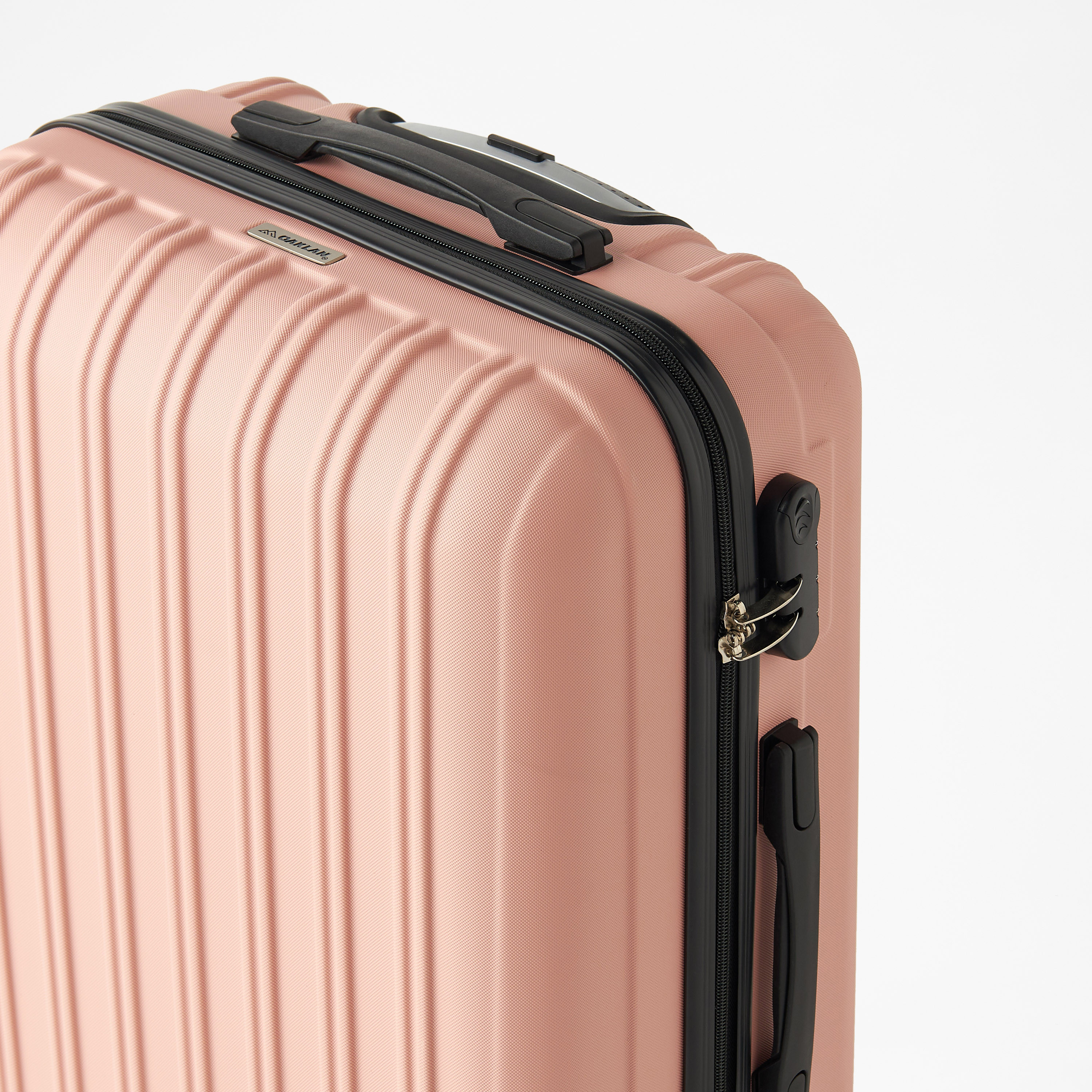 Oaklan by Shoexpress Textured Hardcase Trolley Bag-travel-luggagesandbags-luggage-image-6