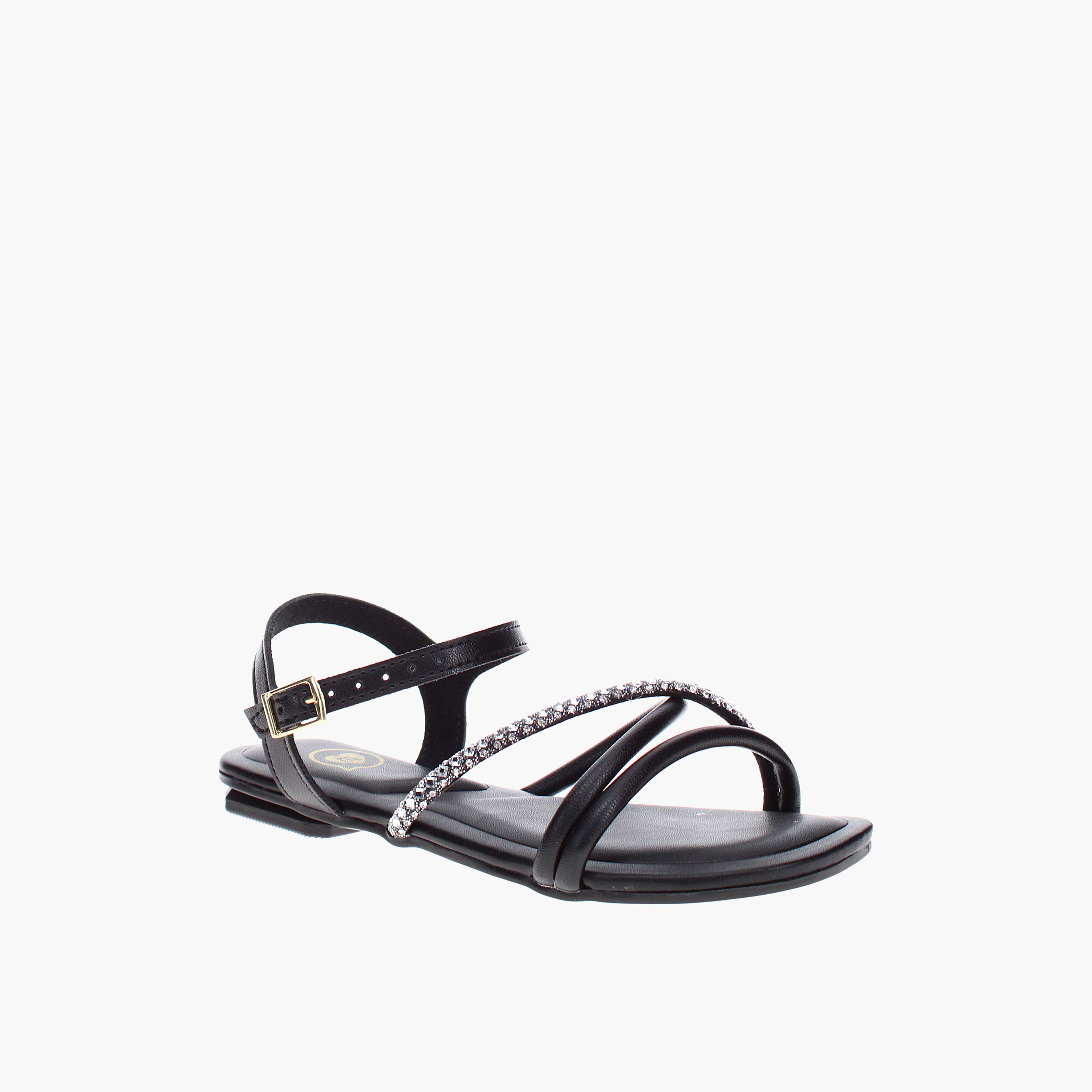 مولكينها - صندل ايوس بحزام متقاطع وإبزيم - للبنات | 2354-102-27224-79854-girls-shoes-sandals-image-1