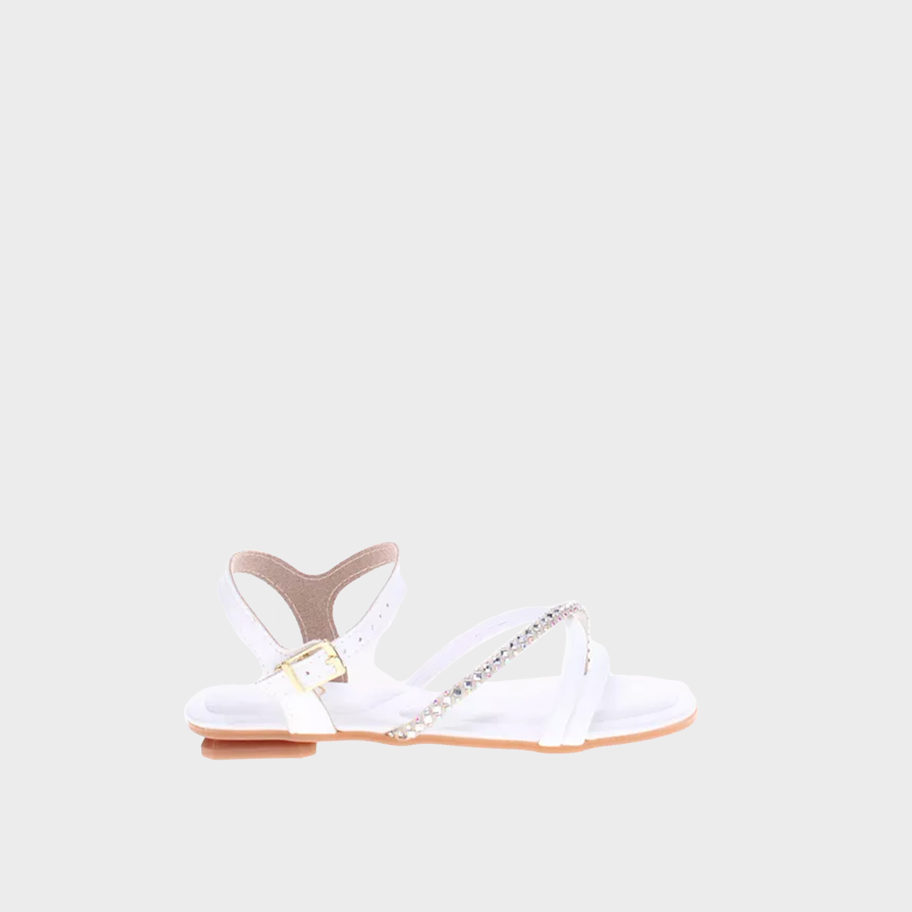 مولكينها - صندل دين بحزام متقاطع وإبزيم - للبنات | 2354-102-27224-88013-girls-shoes-sandals-image-2