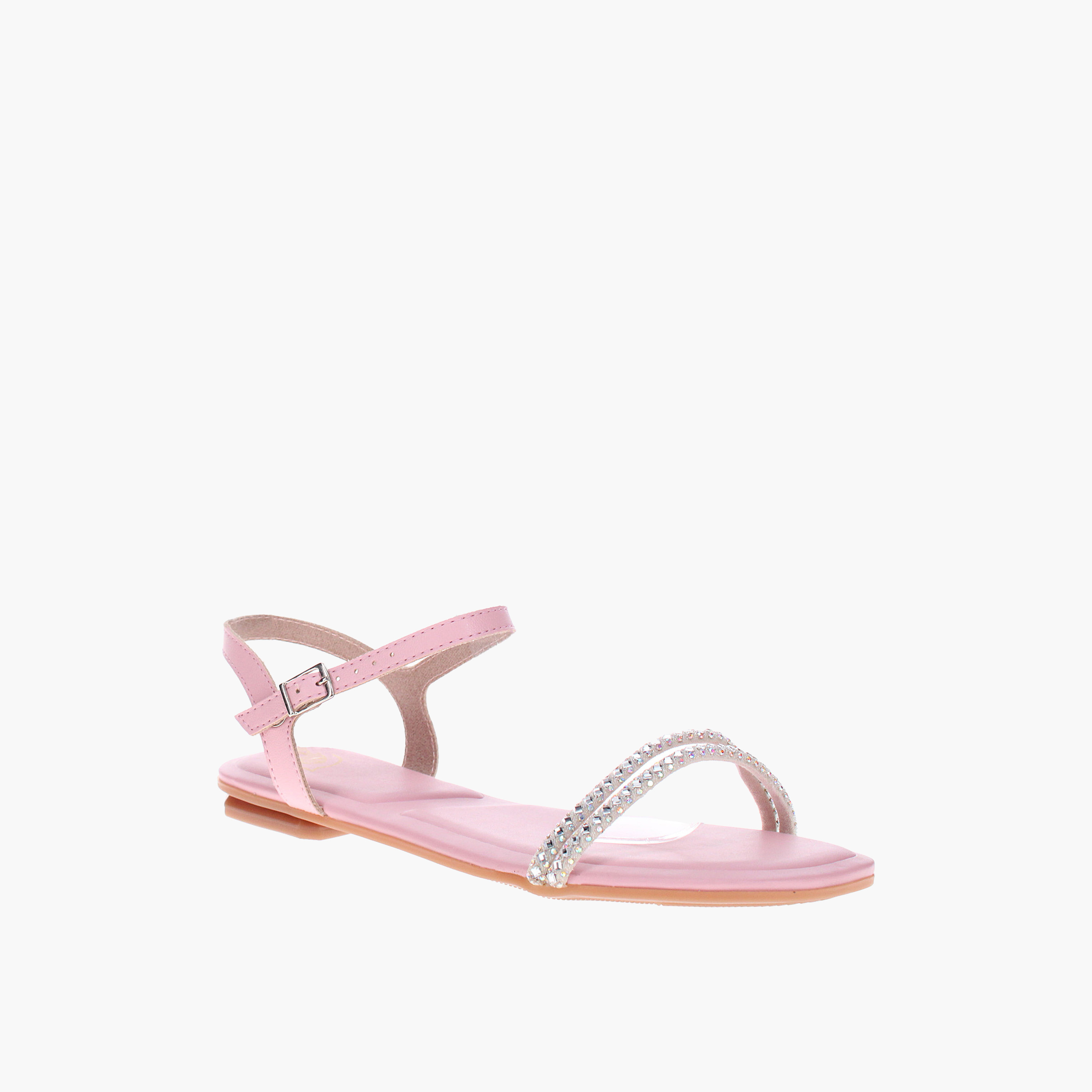Molekinha by Geoomnii Girls Buckle Bless Strap Sandals          -girls-shoes-sandals-image-1