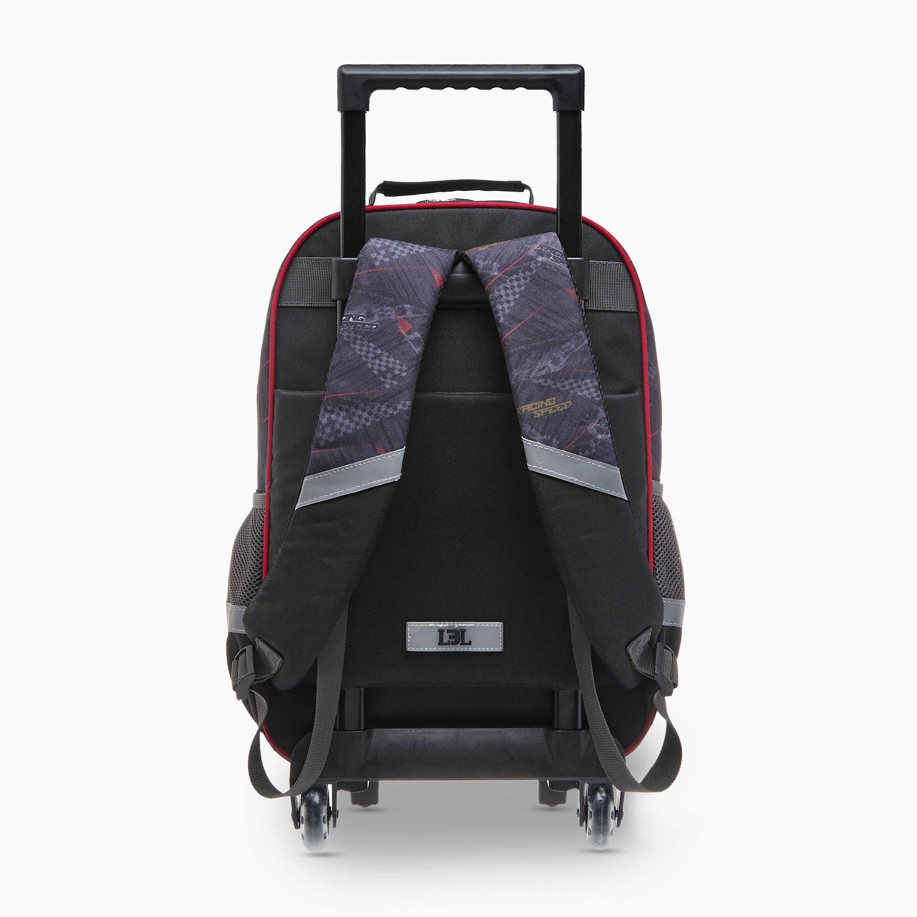 شنطة ظهر ترولي بمقبض قابل للسحب وطبعات جرافيك من إل بي إل من شو إكسبرس - 44x16x30 سم-school-bagsandbackpacks-trolleybags-image-6