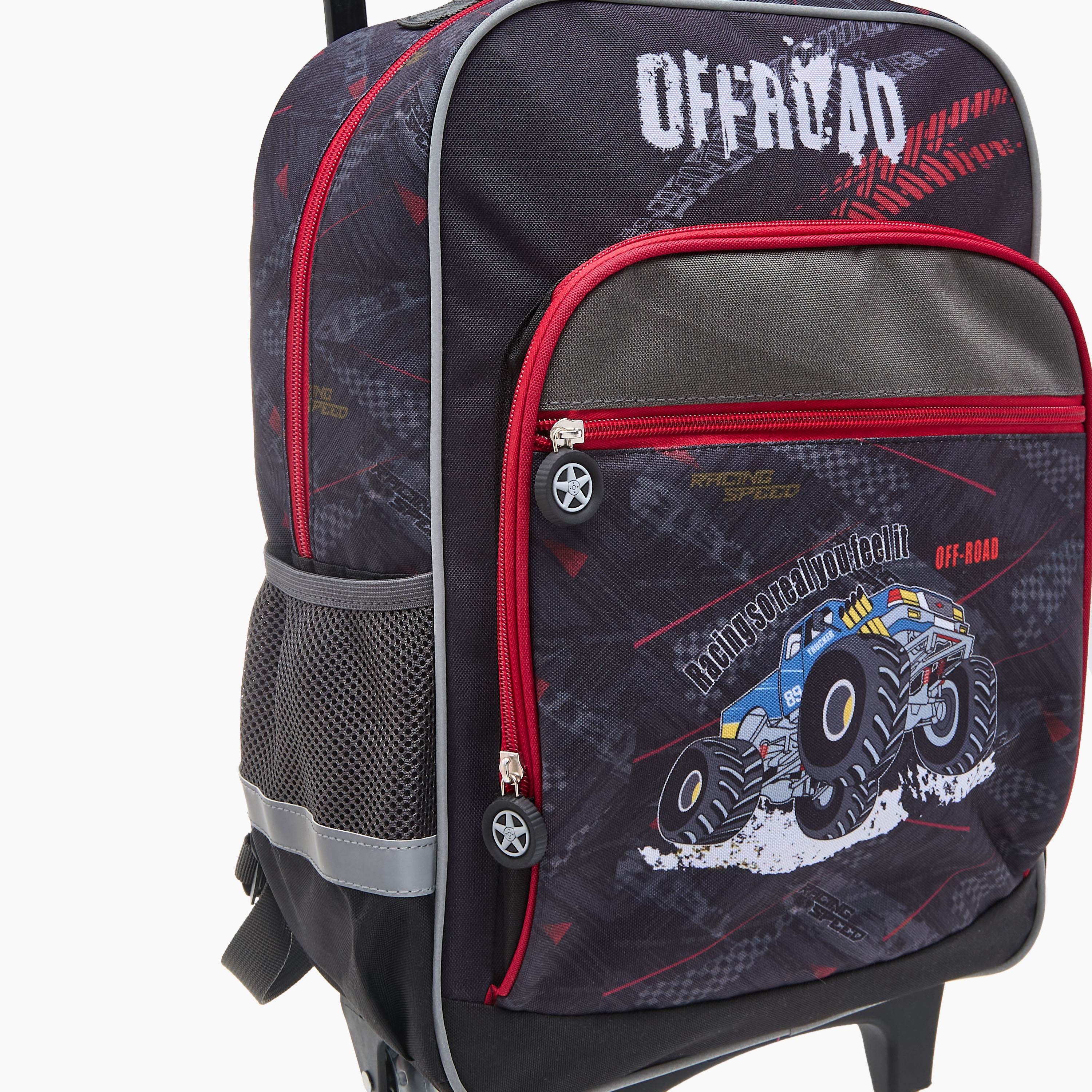 شنطة ظهر ترولي بمقبض قابل للسحب وطبعات جرافيك من إل بي إل من شو إكسبرس - 44x16x30 سم-school-bagsandbackpacks-trolleybags-image-4