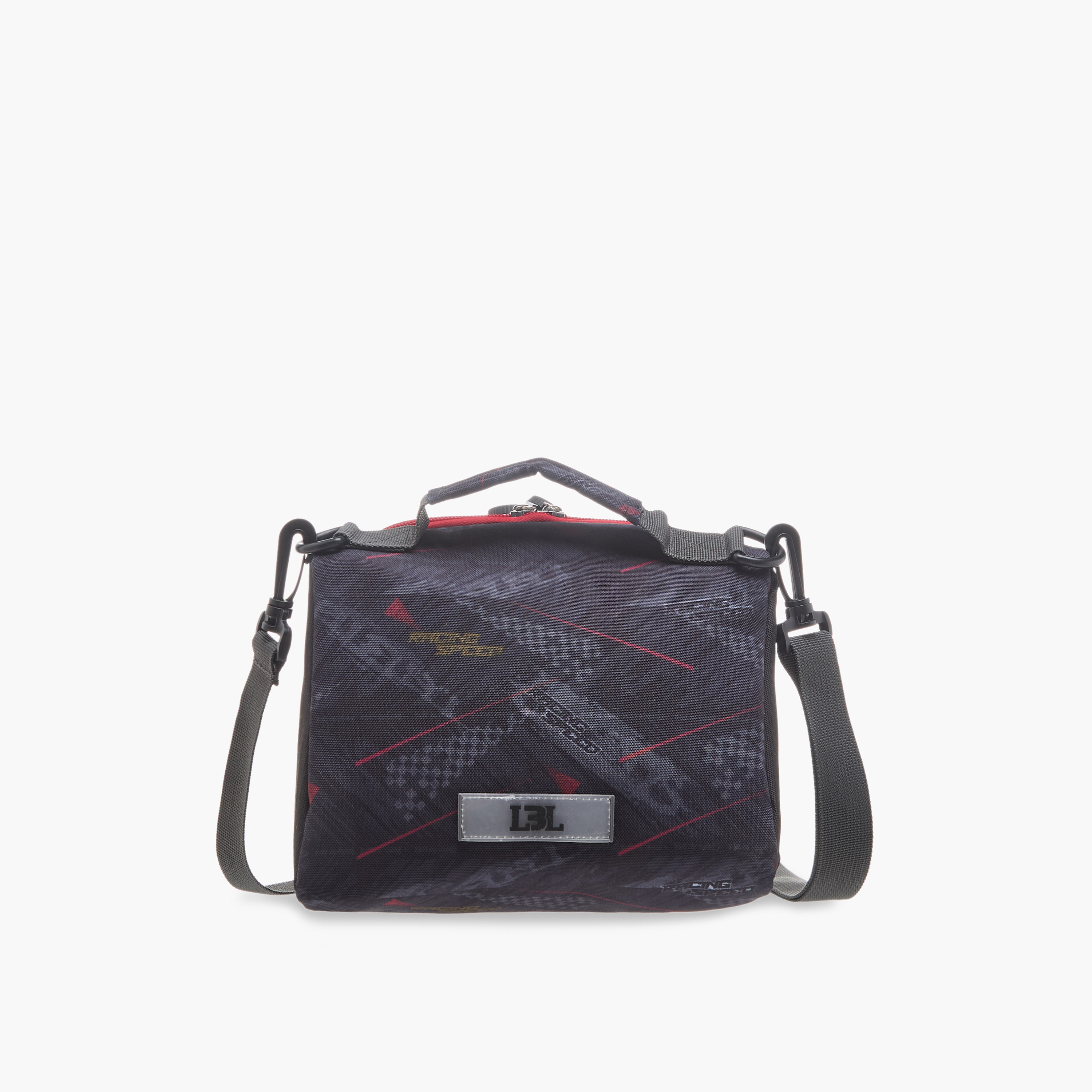 LBL by Shoexpress Monster Truck Graphic Print Lunch Bag with Zip Closure-school-lunchessentials-lunchbags-image-5