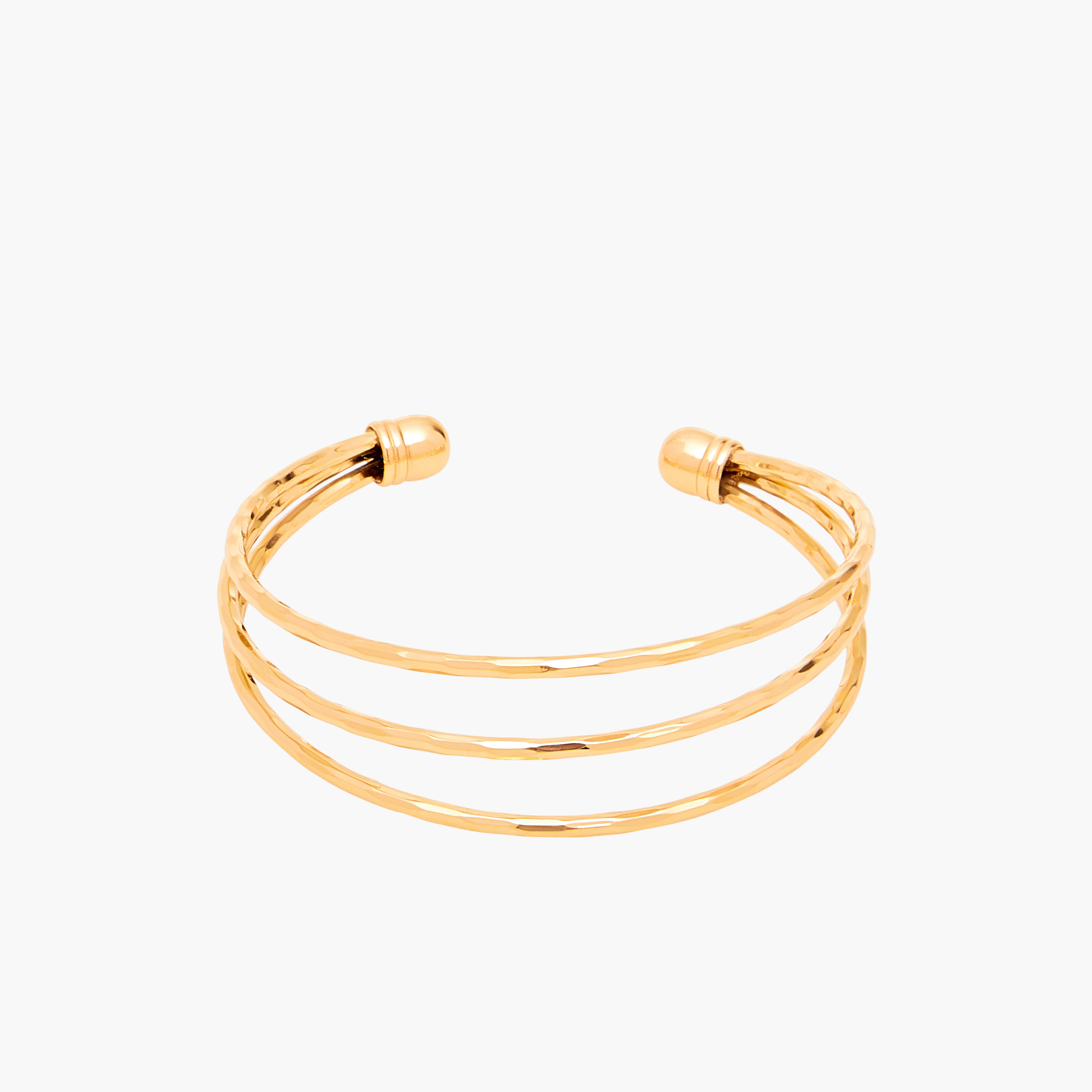 Flora Bella Solid Layered Cuff Bangle-women-watchesandjewellery-jewellery-banglesandbracelets-image-5