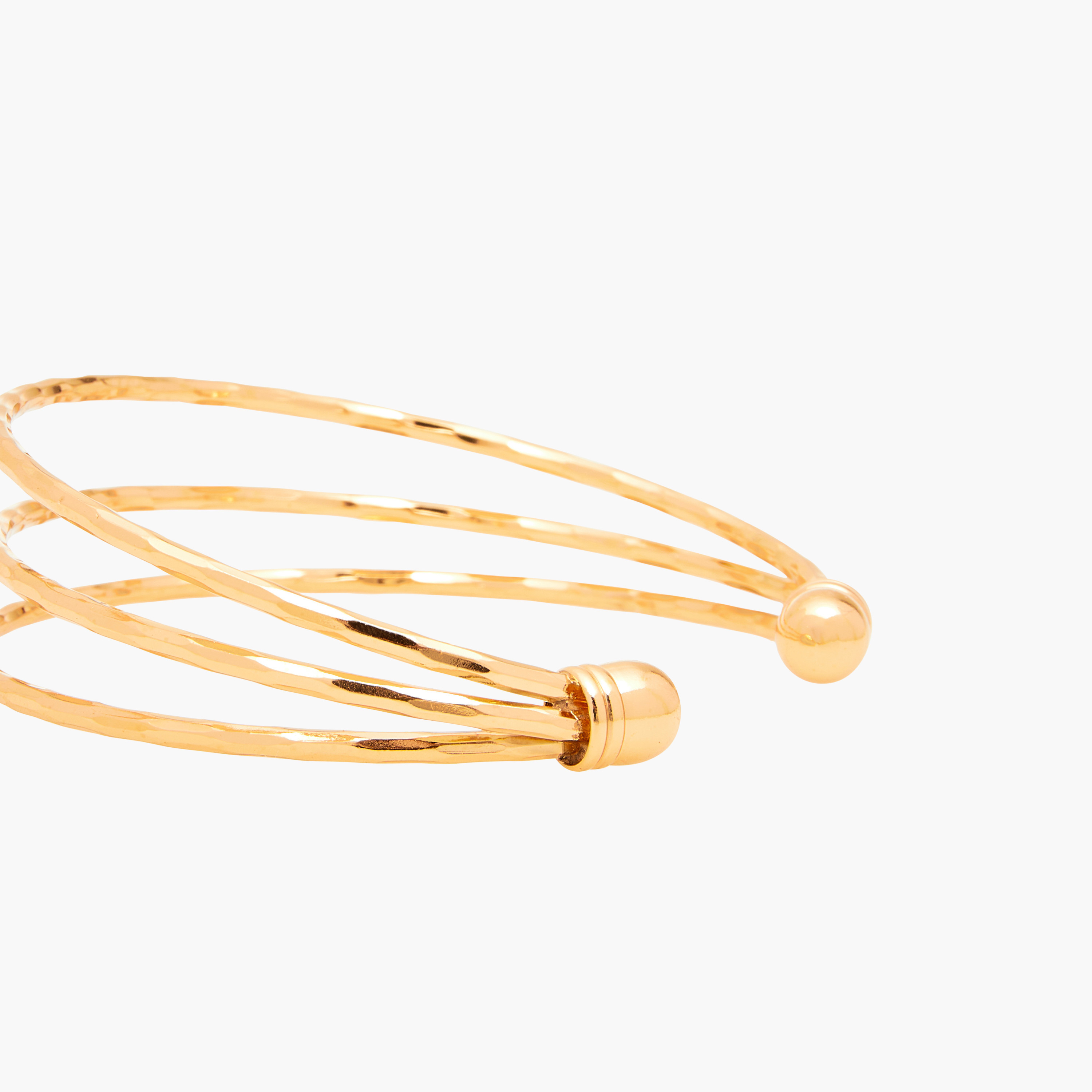 Flora Bella Solid Layered Cuff Bangle-women-watchesandjewellery-jewellery-banglesandbracelets-image-7