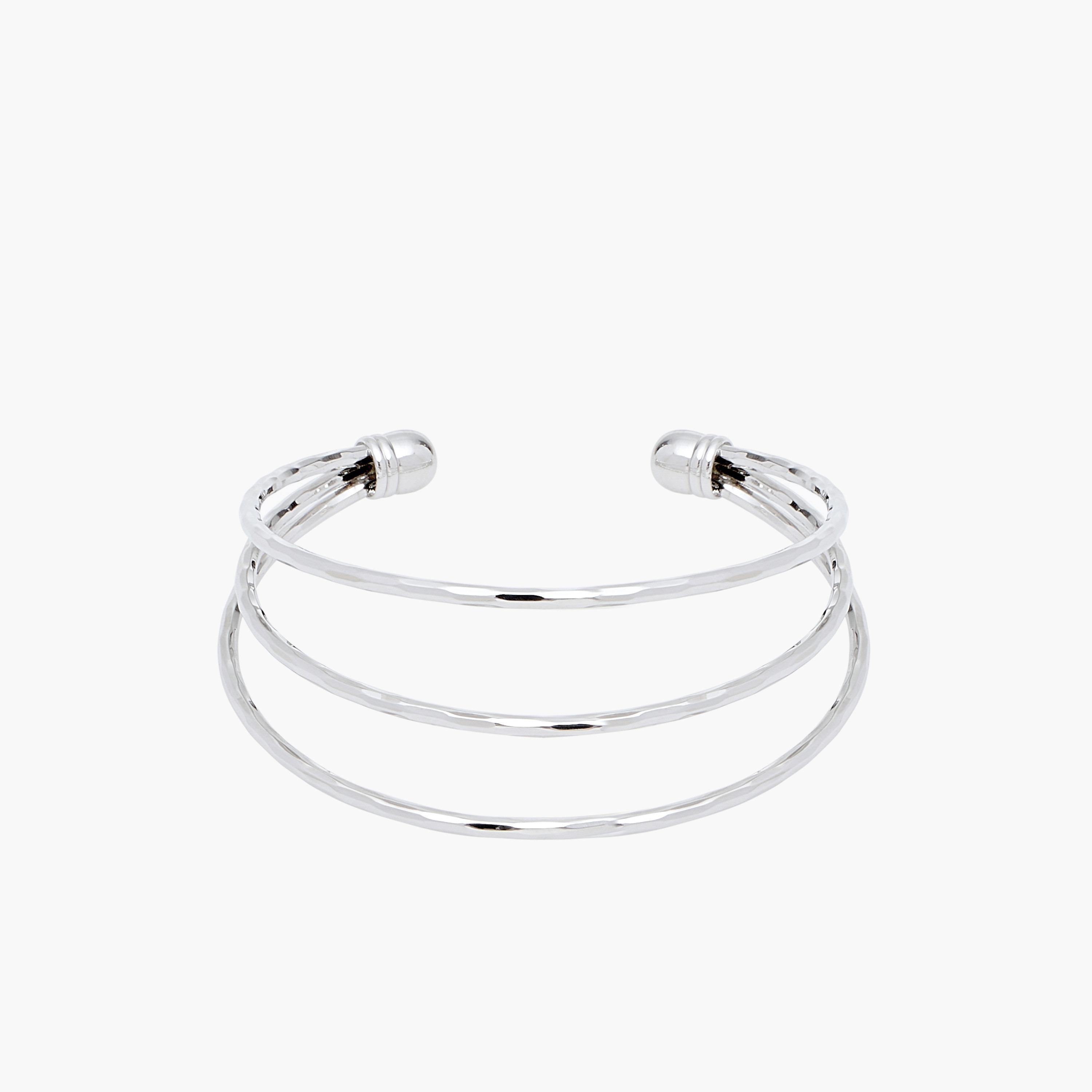 Flora Bella Solid Layered Cuff Bangle-women-watchesandjewellery-jewellery-banglesandbracelets-image-1