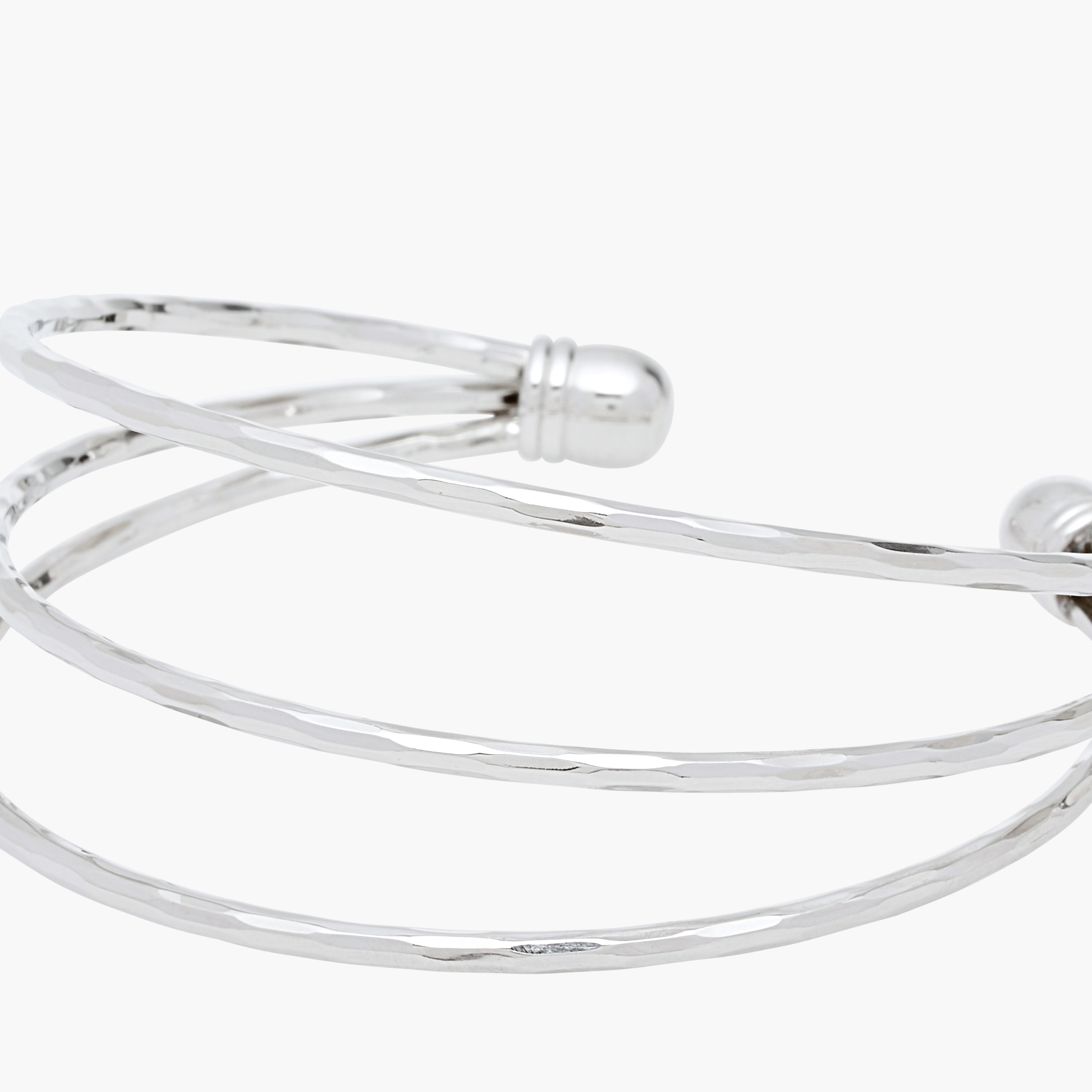 Flora Bella Solid Layered Cuff Bangle-women-watchesandjewellery-jewellery-banglesandbracelets-image-4
