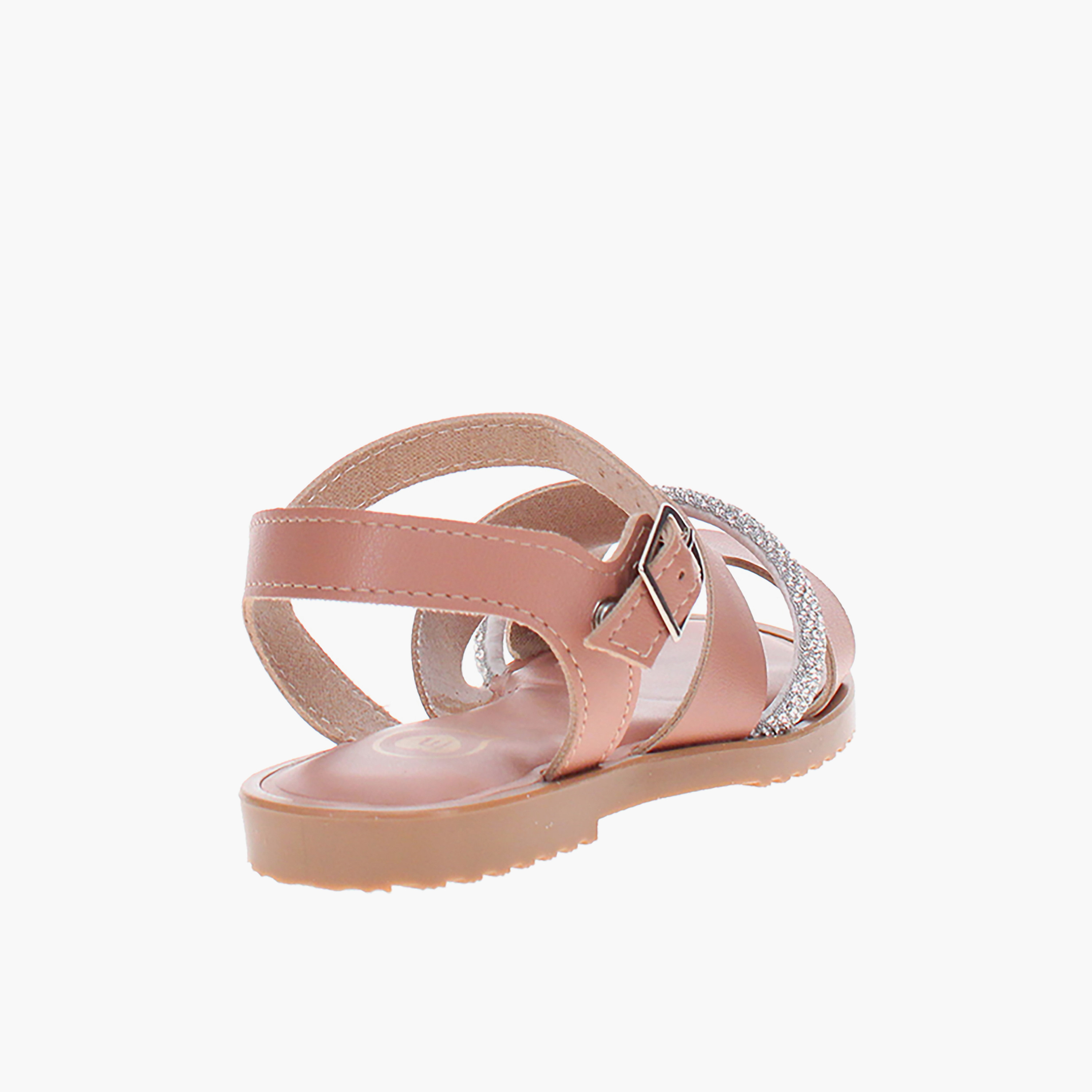 موكينها - صندل إيفا 1 للبنات بحزام للكاحل | 2369-102-30332-92664-girls-shoes-sandals-image-3