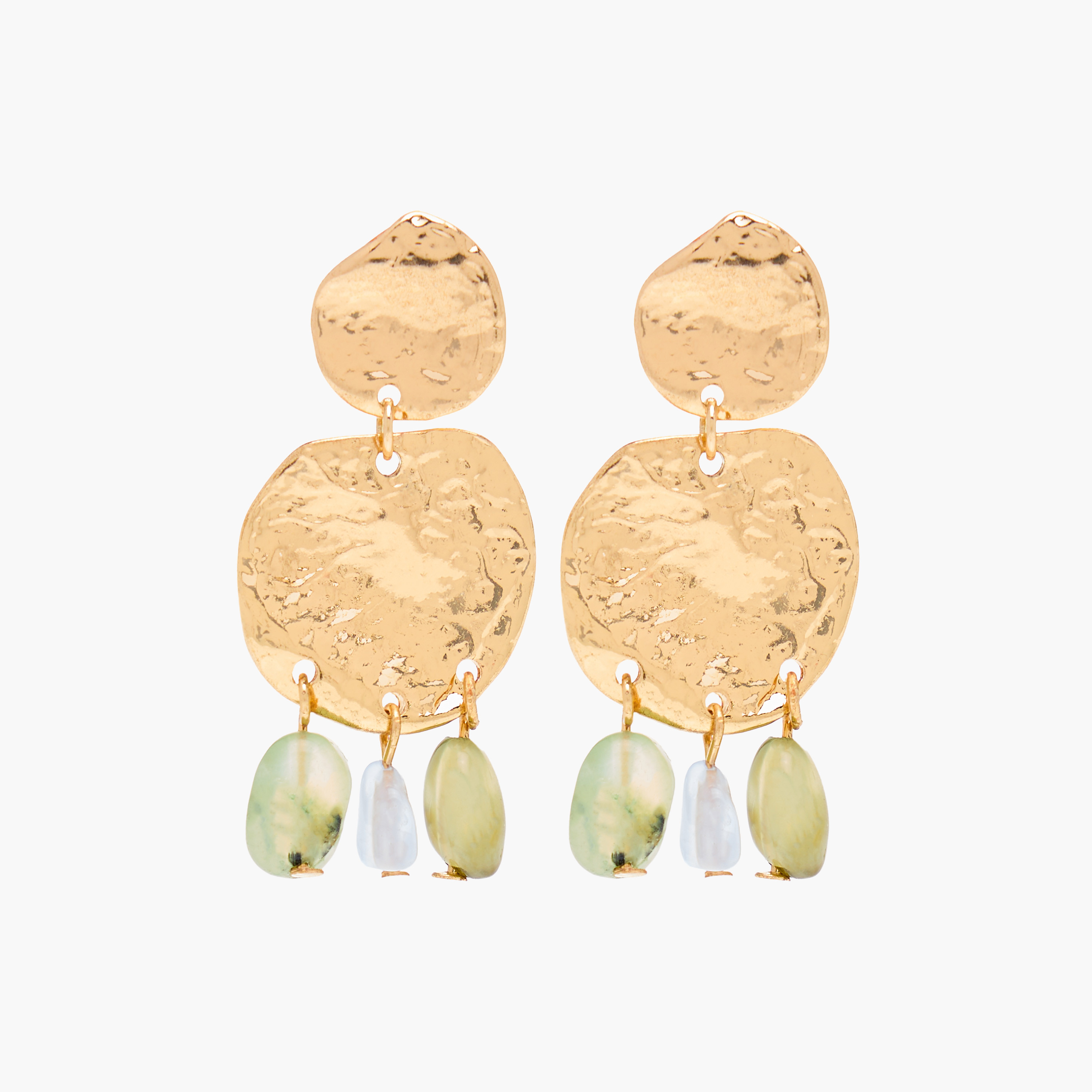 Flora Bella Metallic Earrings-women-watchesandjewellery-jewellery-earrings-image-1