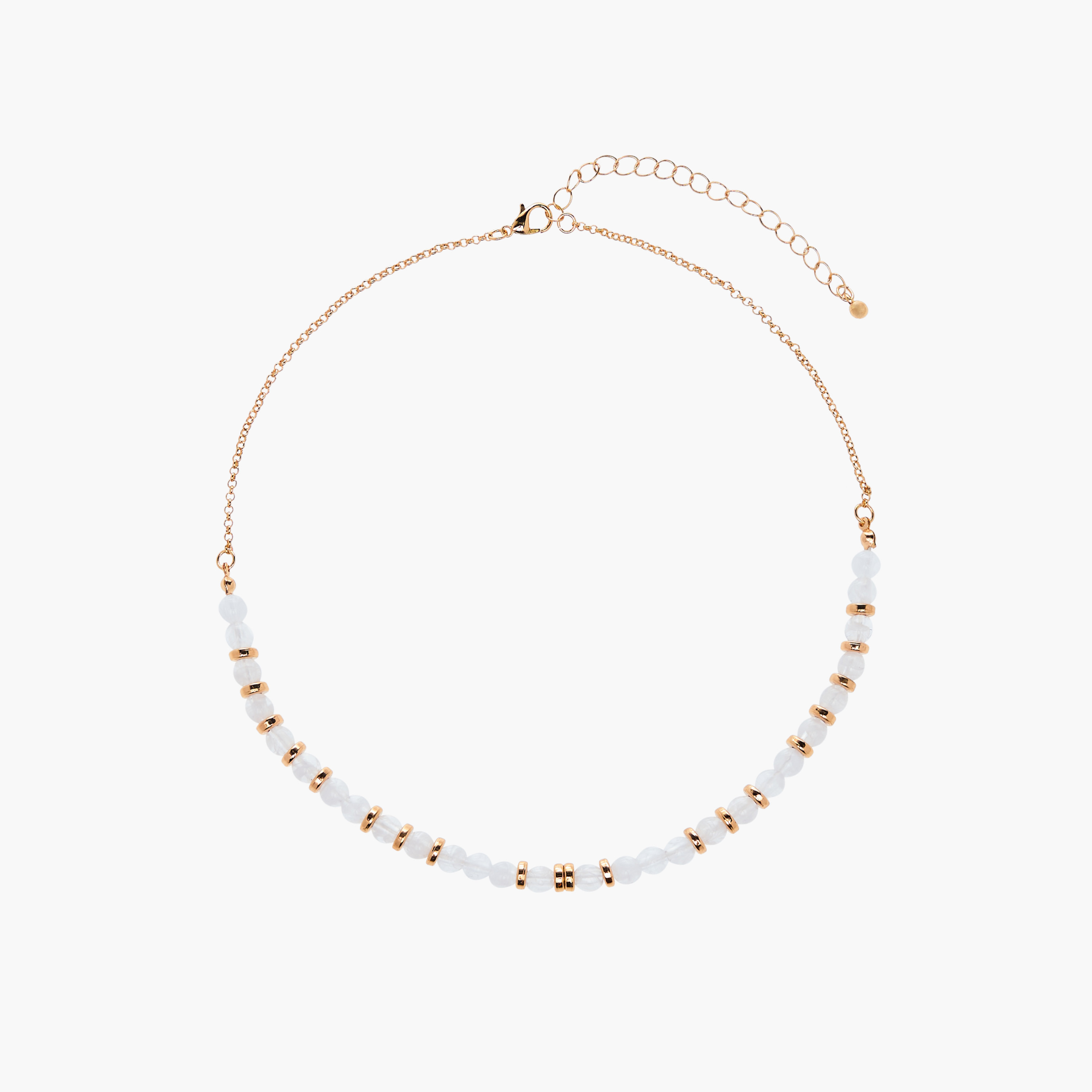 عقد مزيّن ومشبك إغلاق من فلورا بيلا- طقم من قطعتين-women-watchesandjewellery-jewellery-necklacesandpendants-image-3