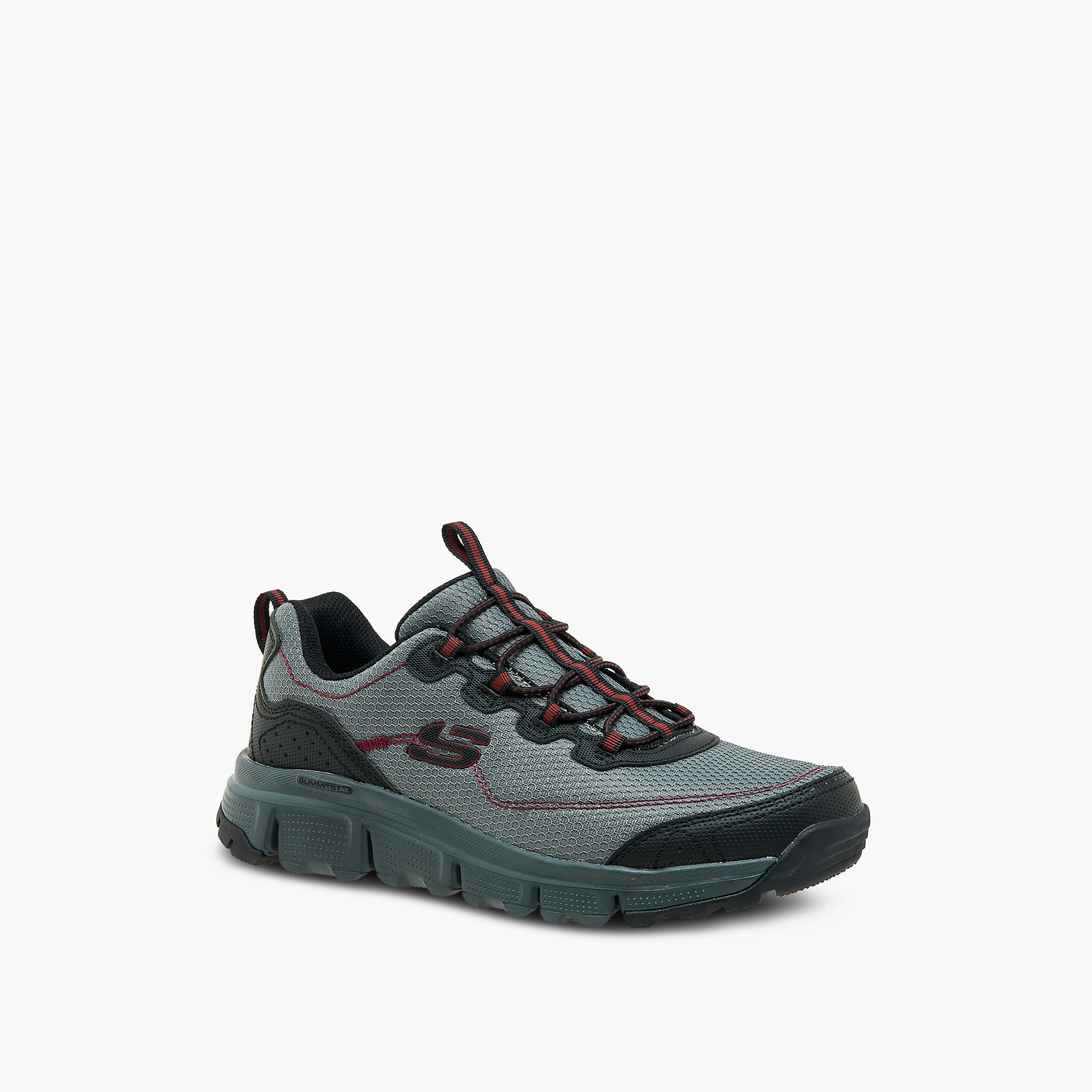 Skechers Men's Summits AT Bungee Lace Low Ankle Sneakers 237704 | OE-sports-men-shoes-image-2