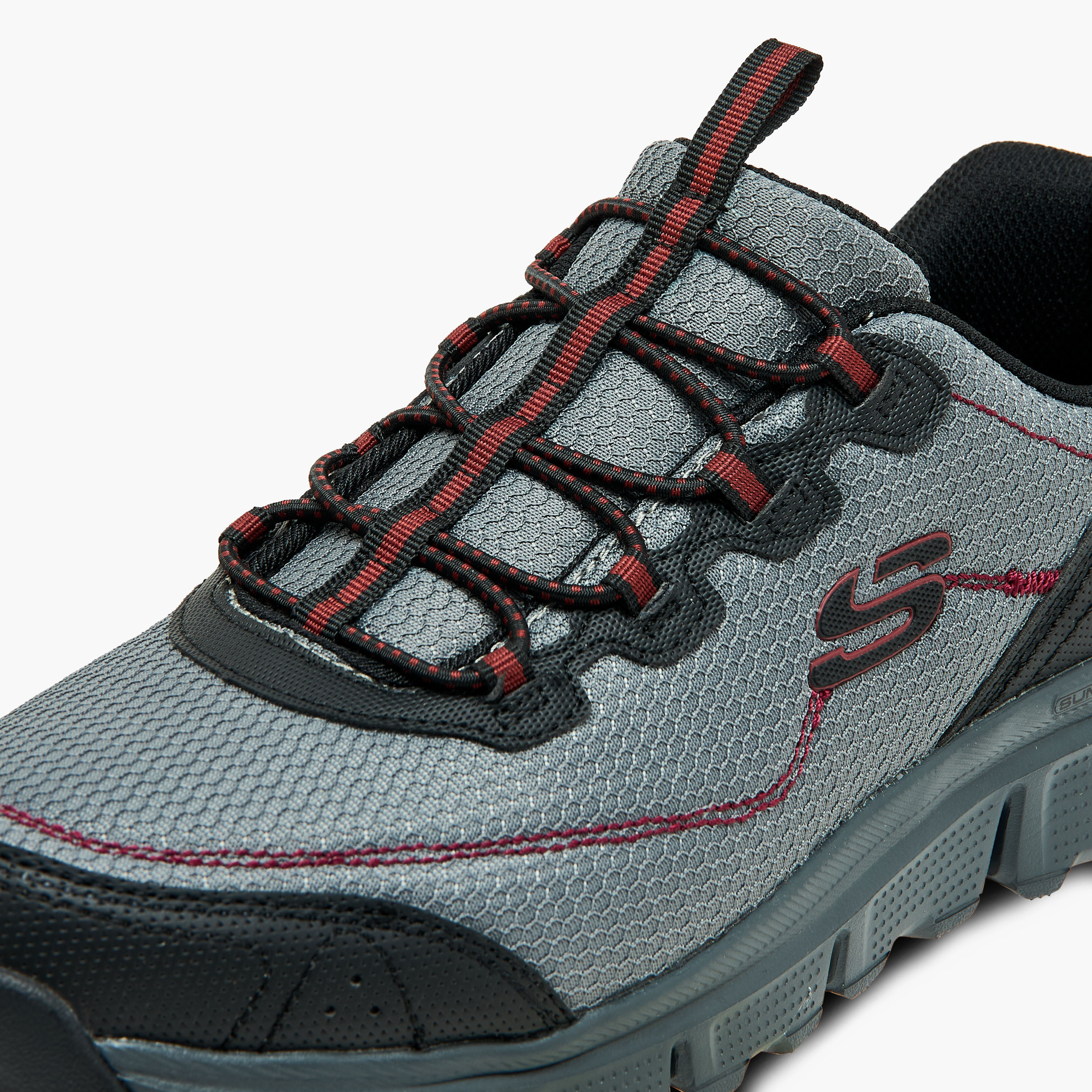 Skechers Men's Summits AT Bungee Lace Low Ankle Sneakers 237704 | OE-sports-men-shoes-image-4