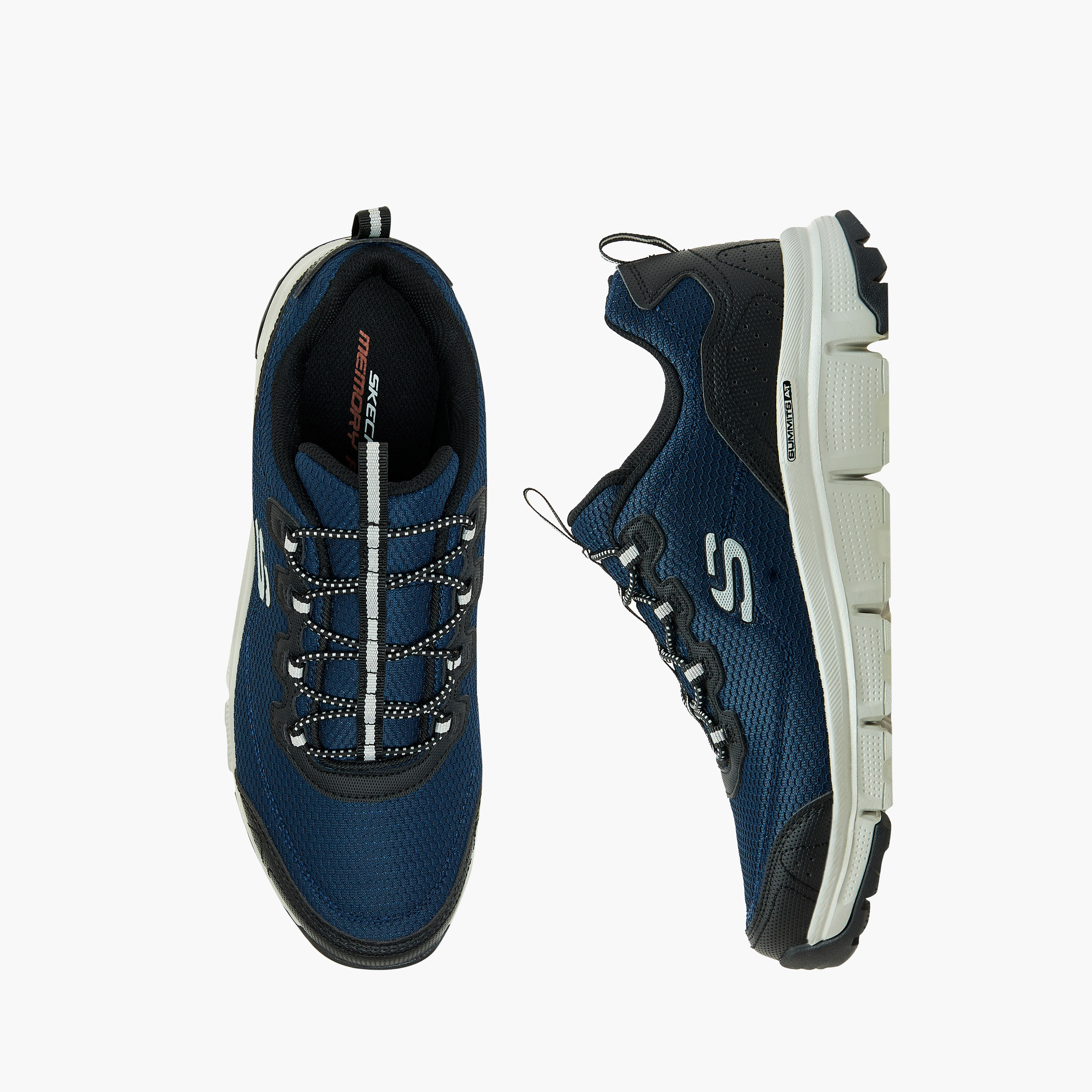 Skechers Men's Summits AT Bungee Lace Low Ankle Sneakers 237704 | OE-sports-men-shoes-image-6