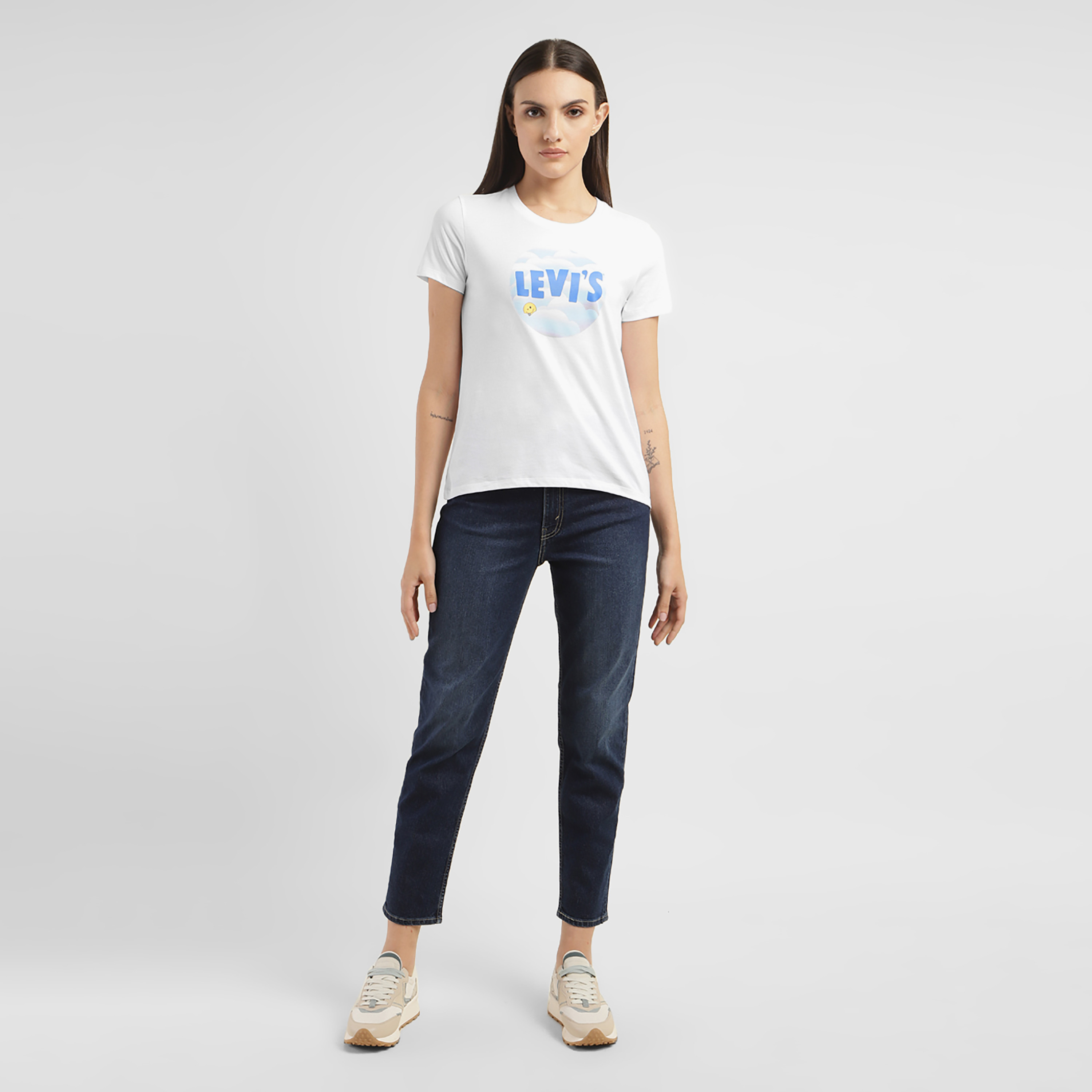 Levi's Graphic Crew Neck Short Sleeves T-Shirt-women-clothing-tshirts-image-2