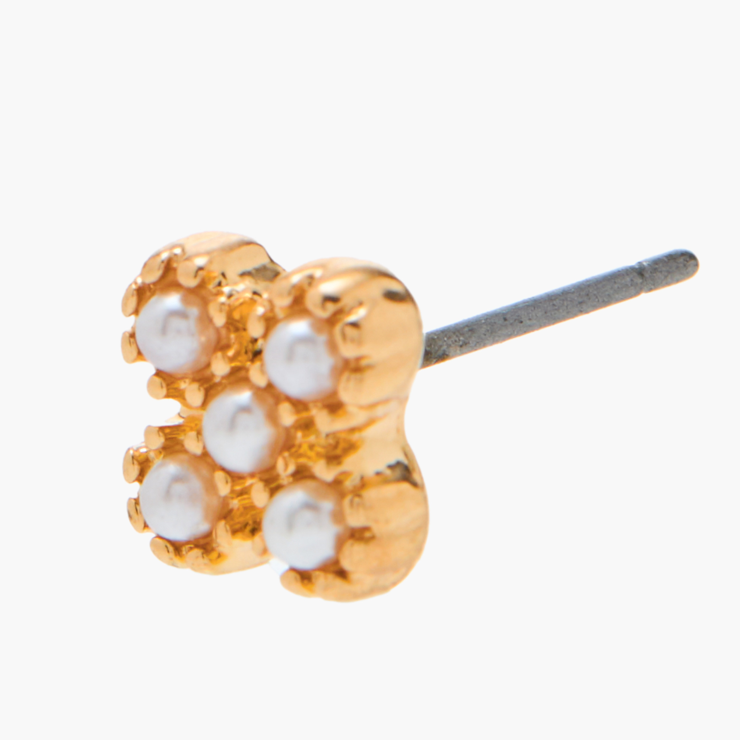 Flora Bella Assorted Metallic Earrings with Pushback Closure - Set of 6-women-watchesandjewellery-jewellery-earrings-image-5