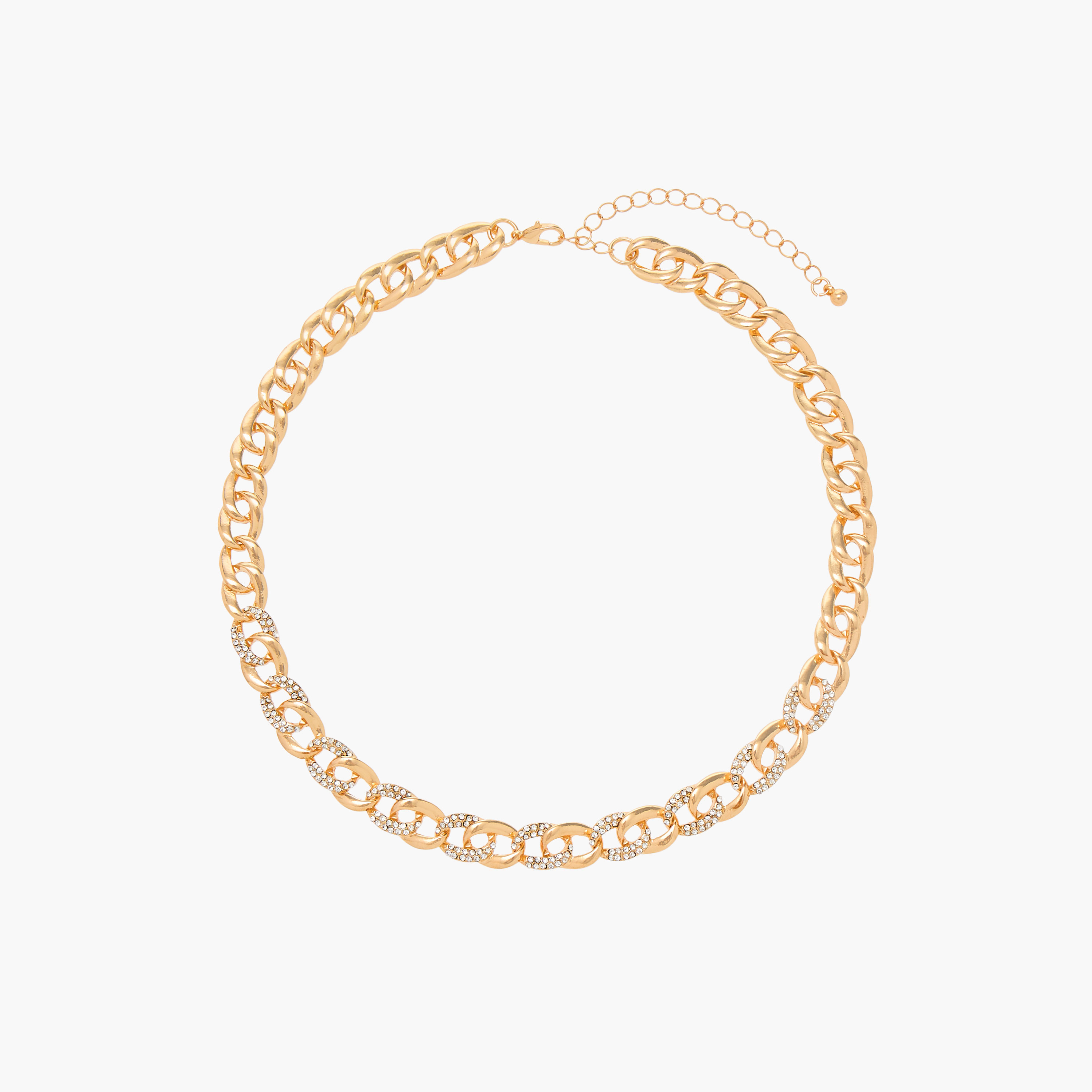 Flora Bella Chain Necklace with Lobster Clasp Closure-women-watchesandjewellery-jewellery-necklacesandpendants-image-1