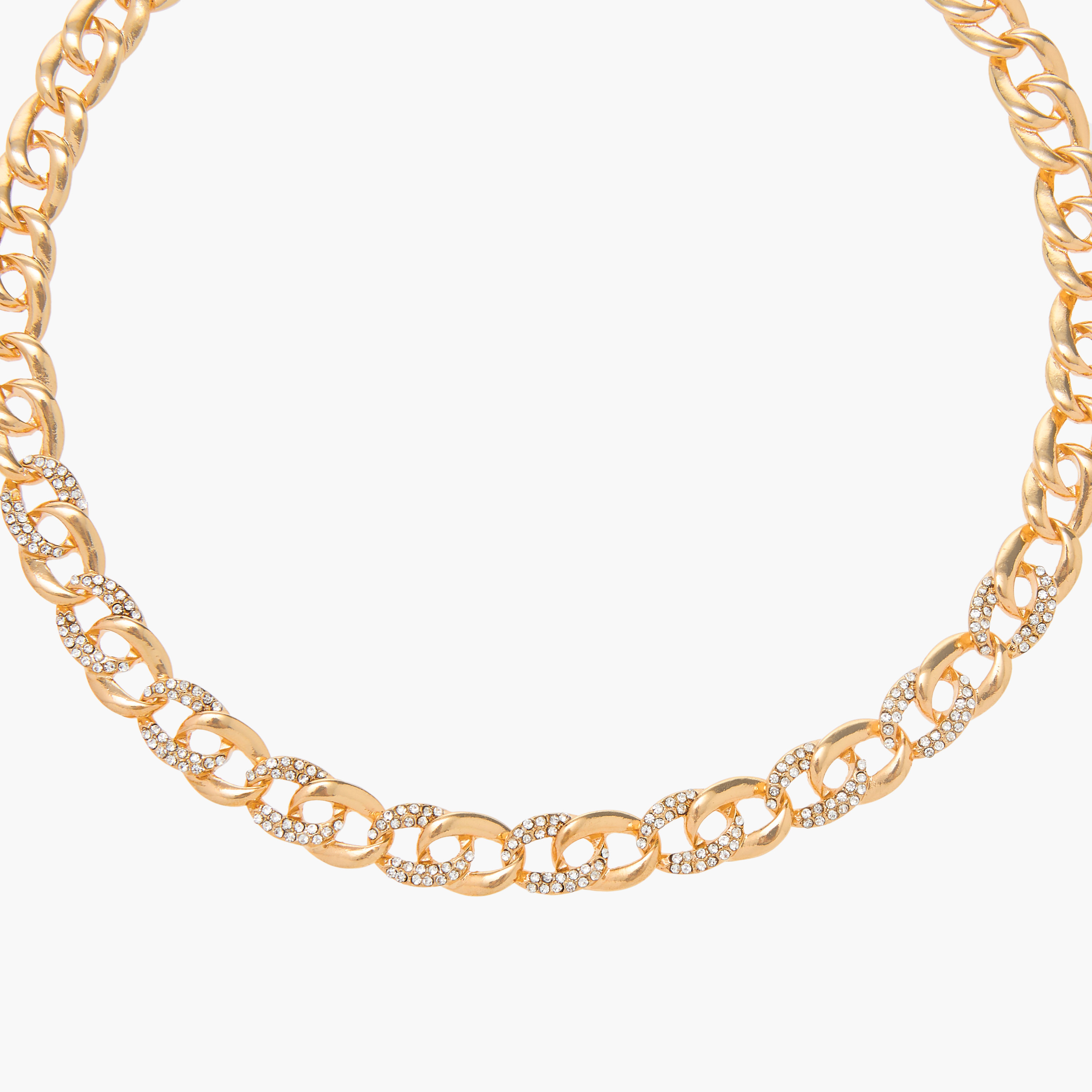Flora Bella Chain Necklace with Lobster Clasp Closure-women-watchesandjewellery-jewellery-necklacesandpendants-image-2