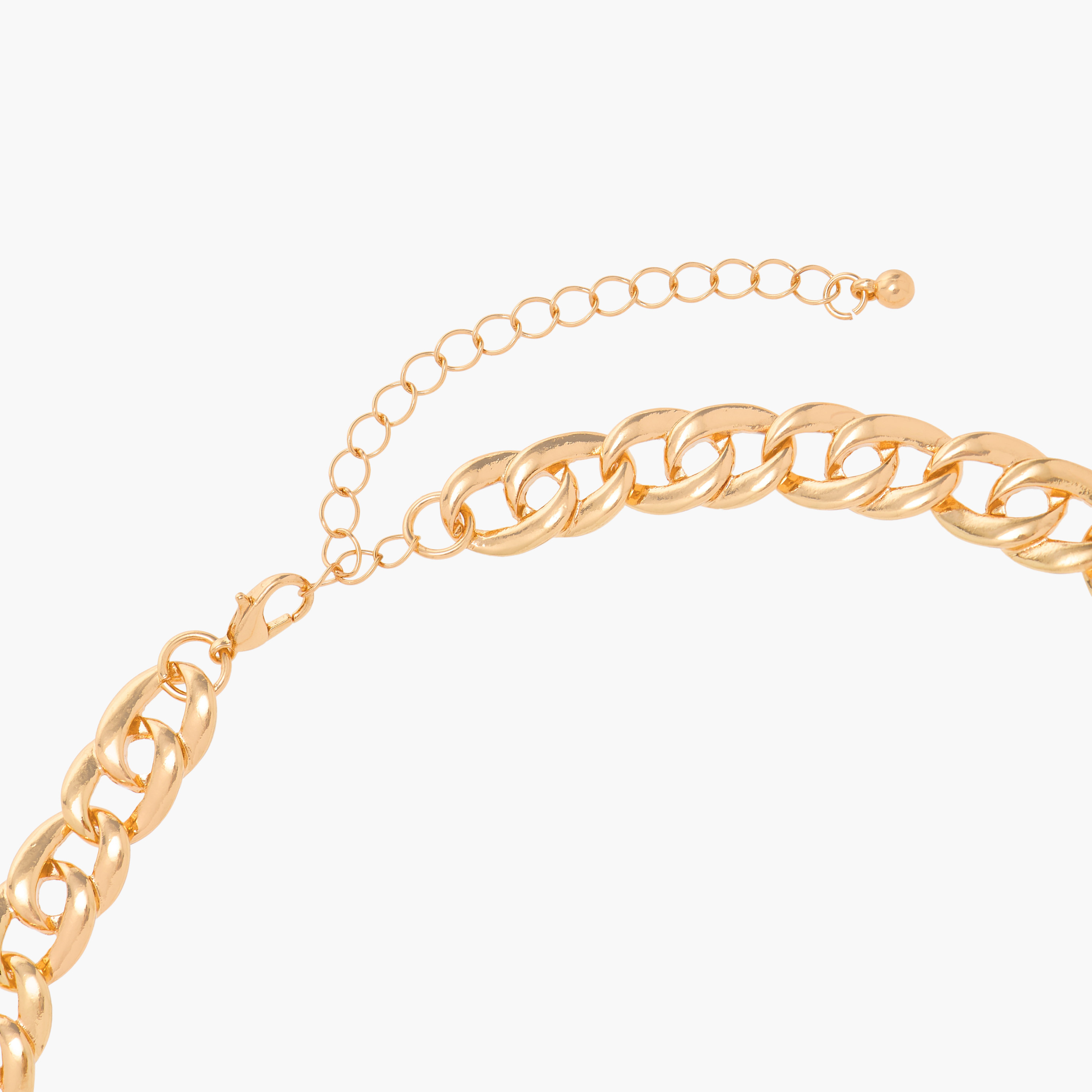 Flora Bella Chain Necklace with Lobster Clasp Closure-women-watchesandjewellery-jewellery-necklacesandpendants-image-4