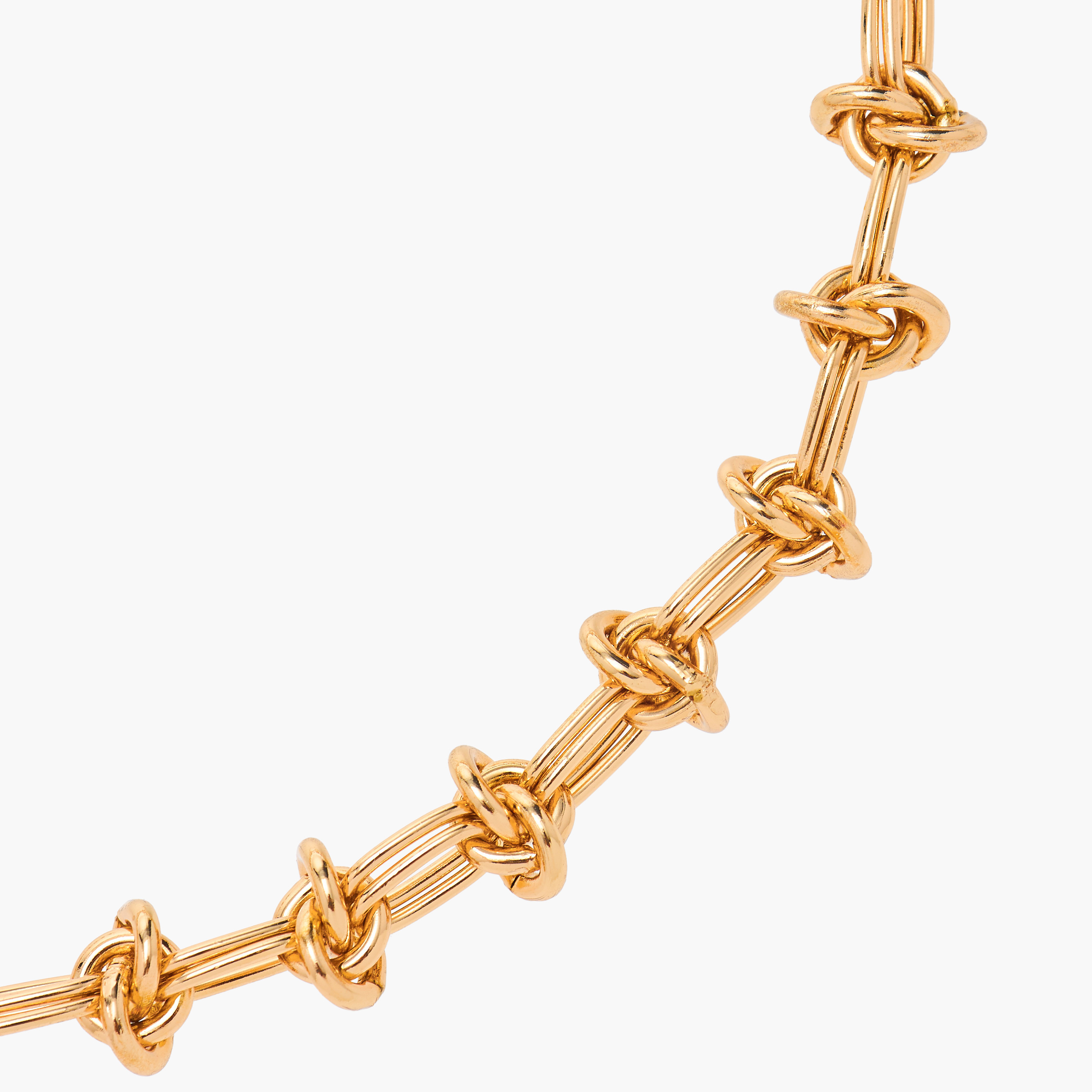 عقد ميتاليك بمشبك إغلاق من فلورا بيلا-women-watchesandjewellery-jewellery-necklacesandpendants-image-3