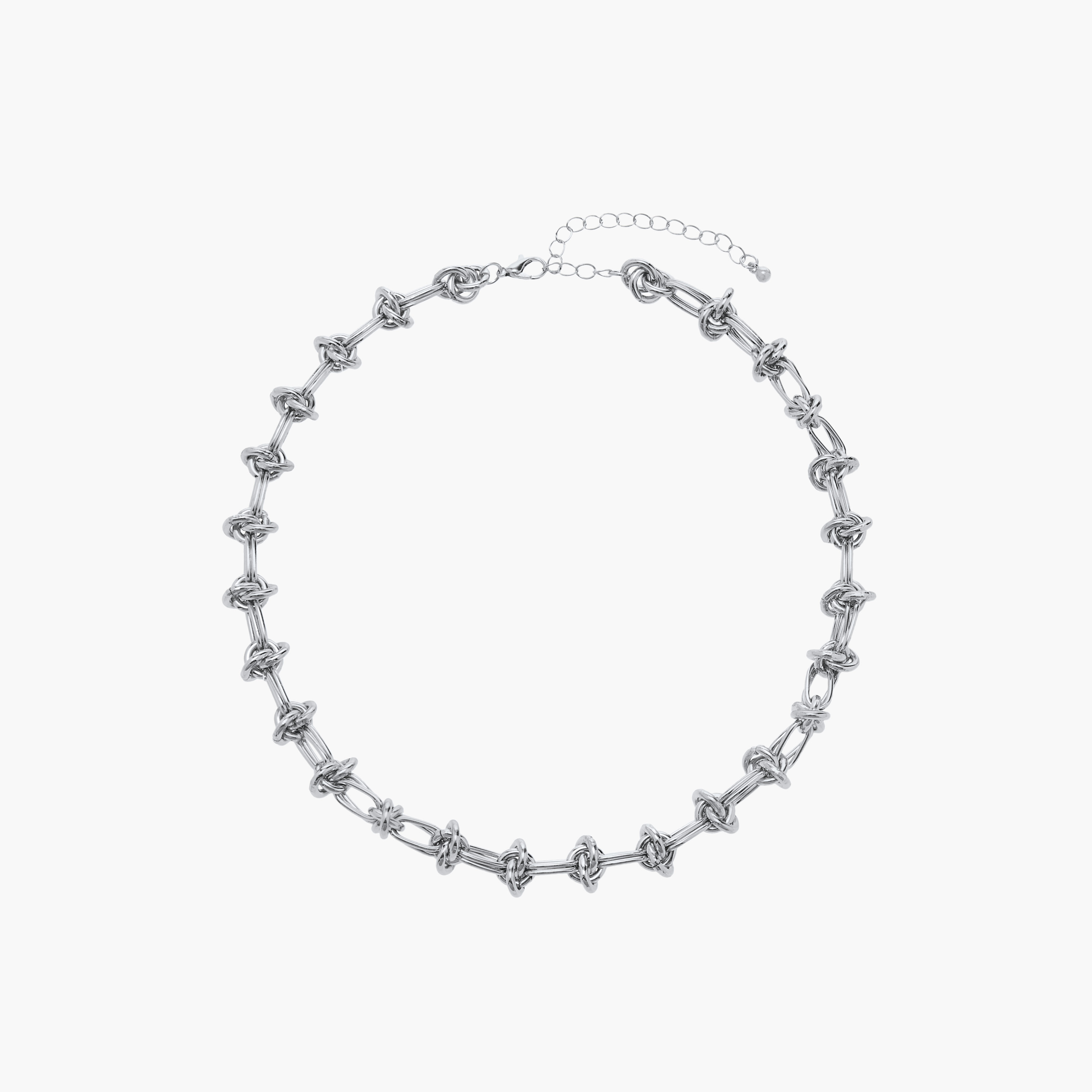 Flora Bella Metallic Necklace with Lobster Clasp Closure-women-watchesandjewellery-jewellery-necklacesandpendants-image-1