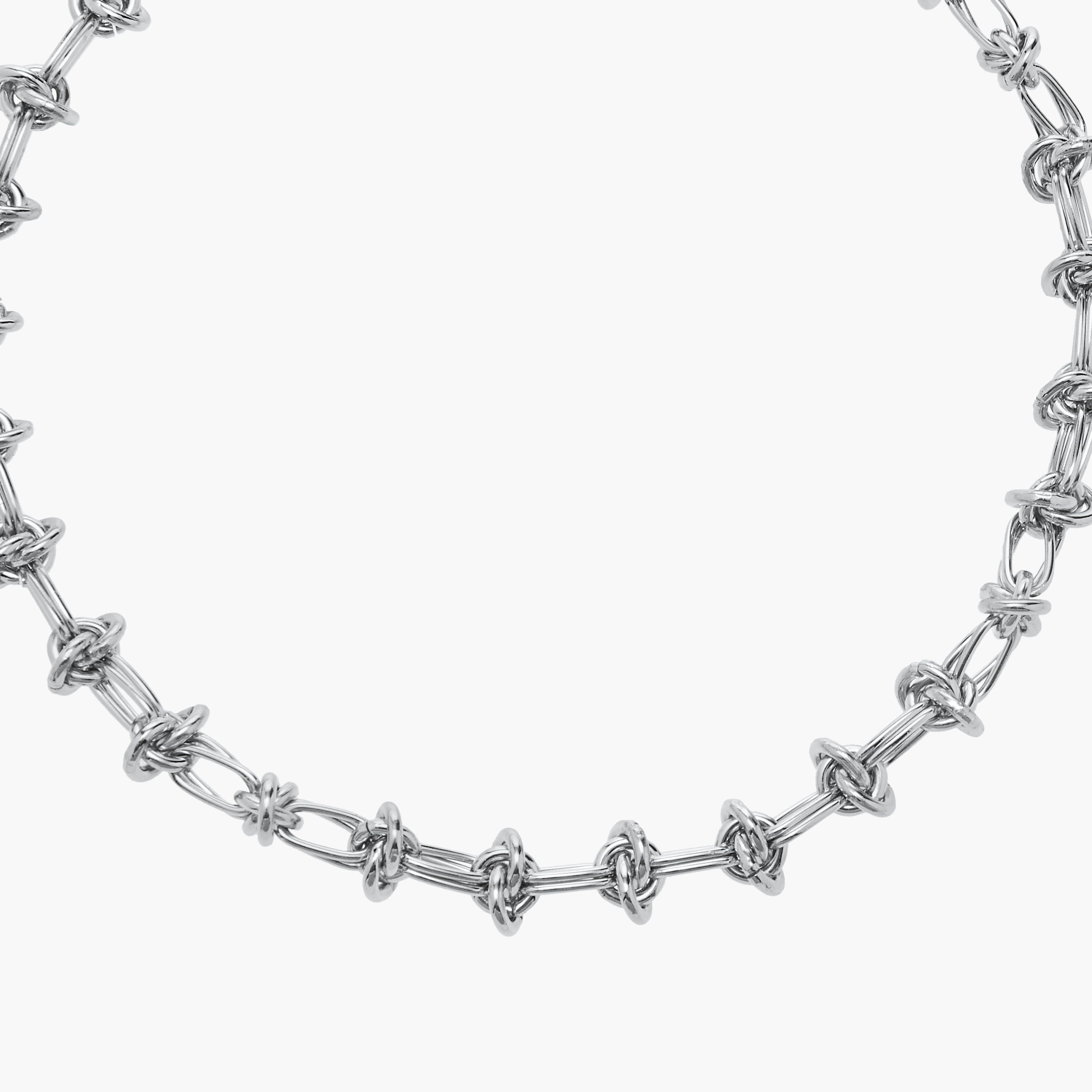 Flora Bella Metallic Necklace with Lobster Clasp Closure-women-watchesandjewellery-jewellery-necklacesandpendants-image-2