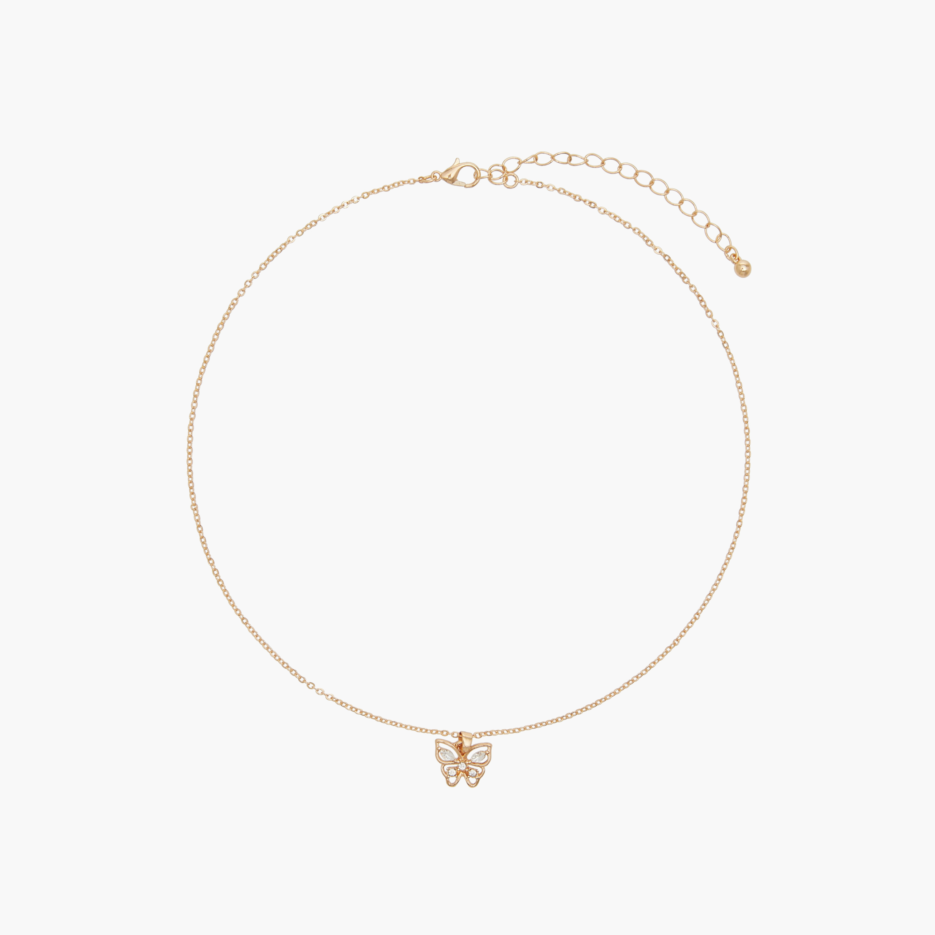 Flora Bella Butterfly Pendant Necklace with Earrings and Ring Set-women-watchesandjewellery-jewellery-jewellerysets-image-2
