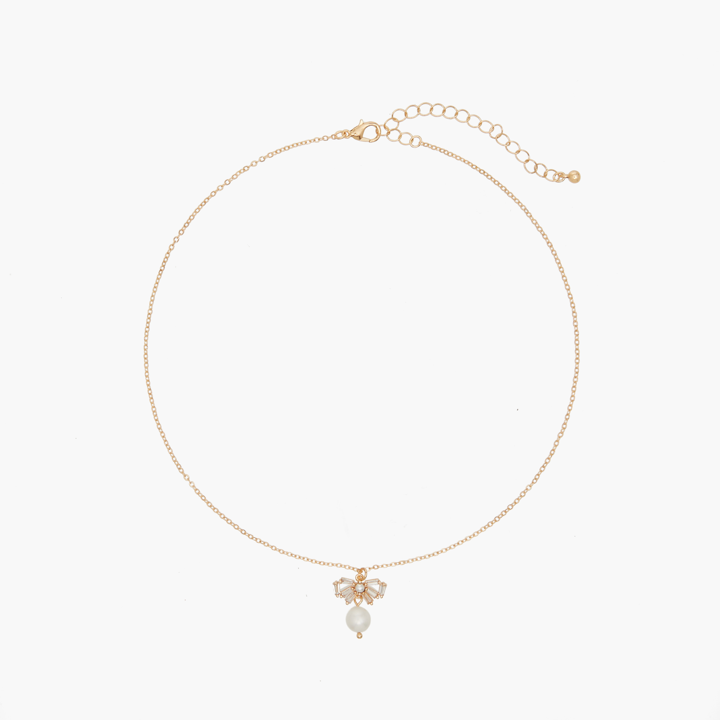 Flora Bella Bow Pendant Necklace with Earrings and Ring Set-women-watchesandjewellery-jewellery-jewellerysets-image-2