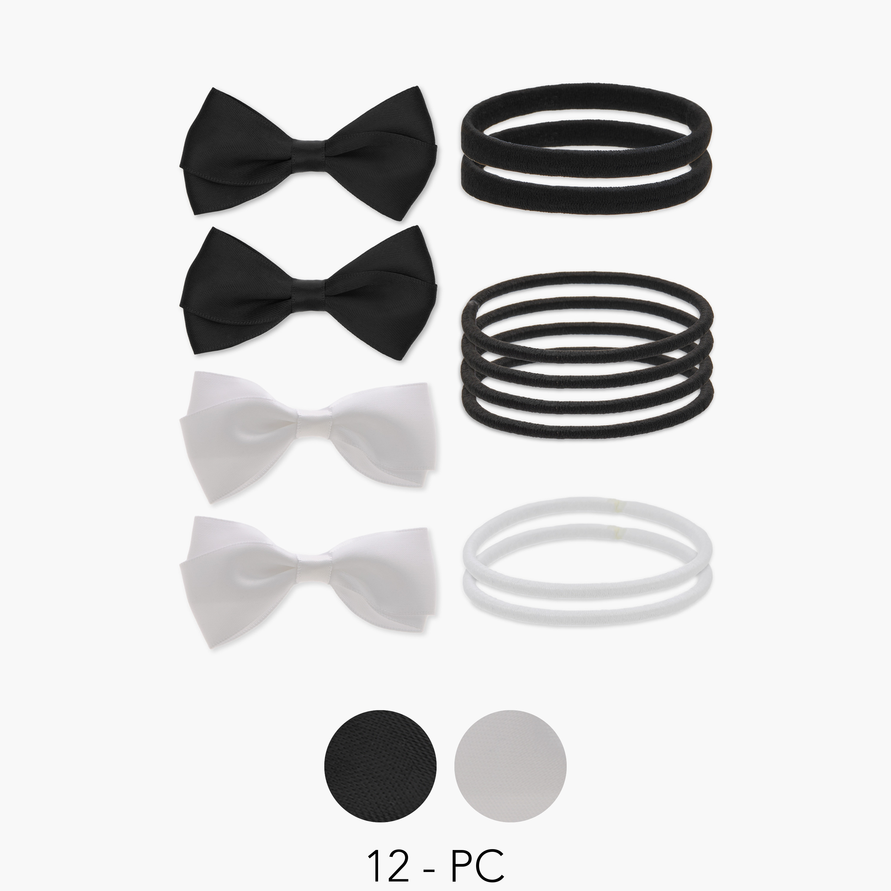 Flora Bella 12-Piece Bow Clip and Hair Tie Set-girls-accessories-hairaccessories-image-1