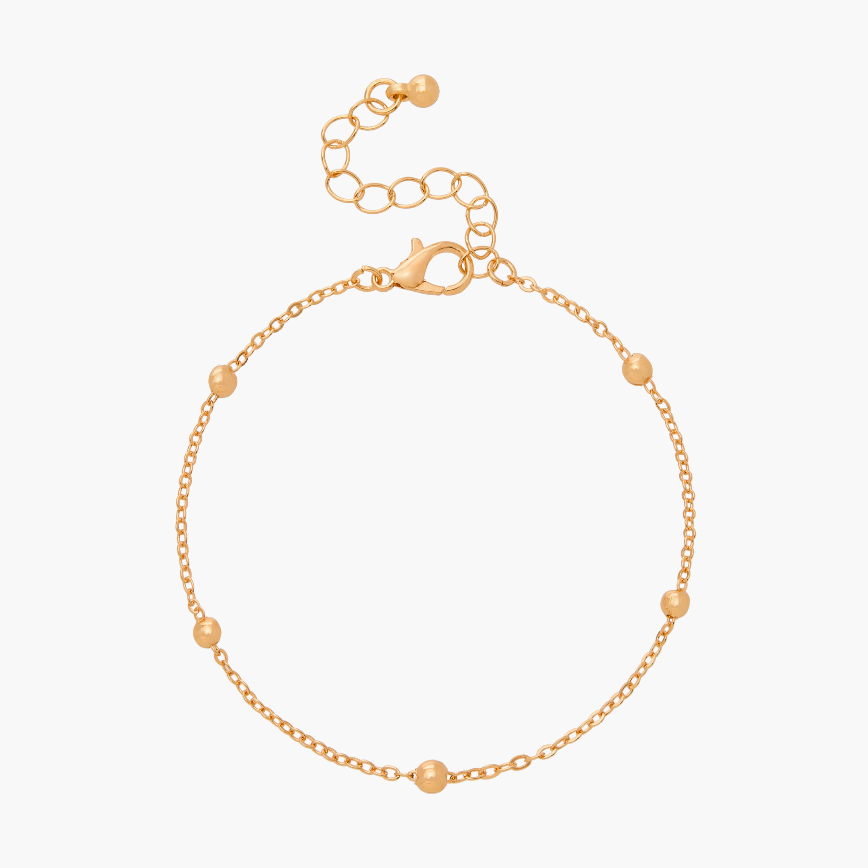 أساور متنوعة 3 قطع بمشبك إغلاق من فلورا بيلا-women-watchesandjewellery-jewellery-banglesandbracelets-image-7