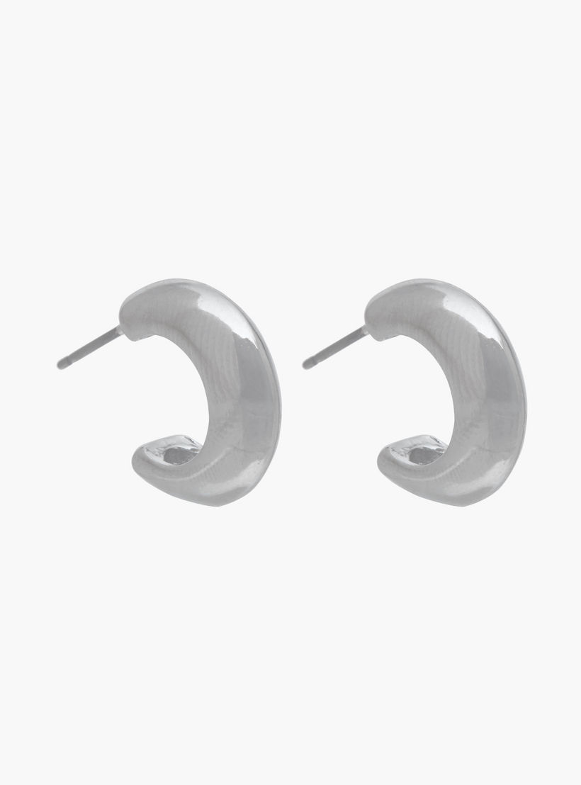 Flora Bella Metallic Earrings with Pushback Closure - Set of 3-women-watchesandjewellery-jewellery-earrings-image-2