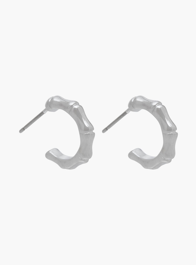 Flora Bella Metallic Earrings with Pushback Closure - Set of 3-women-watchesandjewellery-jewellery-earrings-image-3