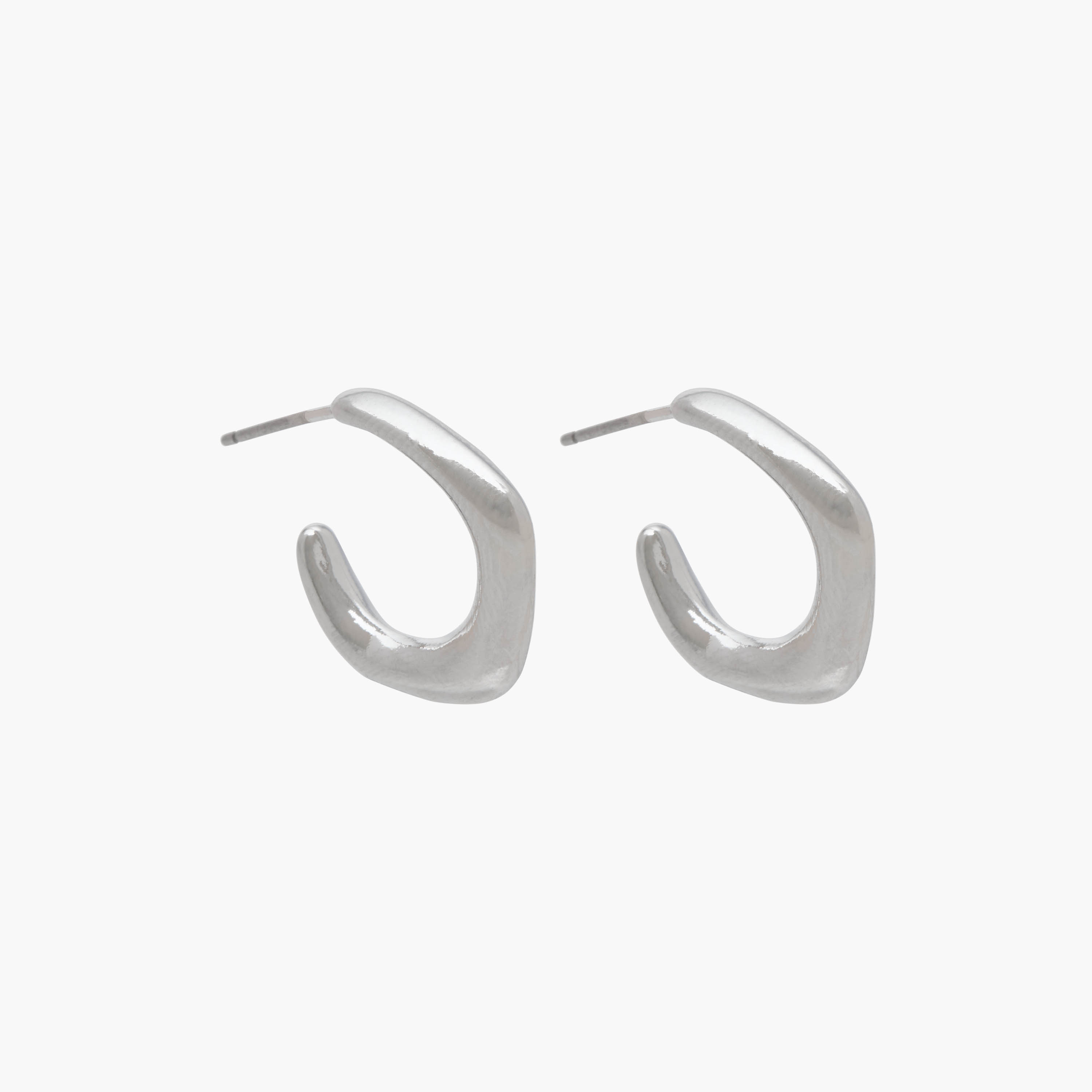 Flora Bella Metallic Earrings with Pushback Closure - Set of 3-women-watchesandjewellery-jewellery-earrings-image-4