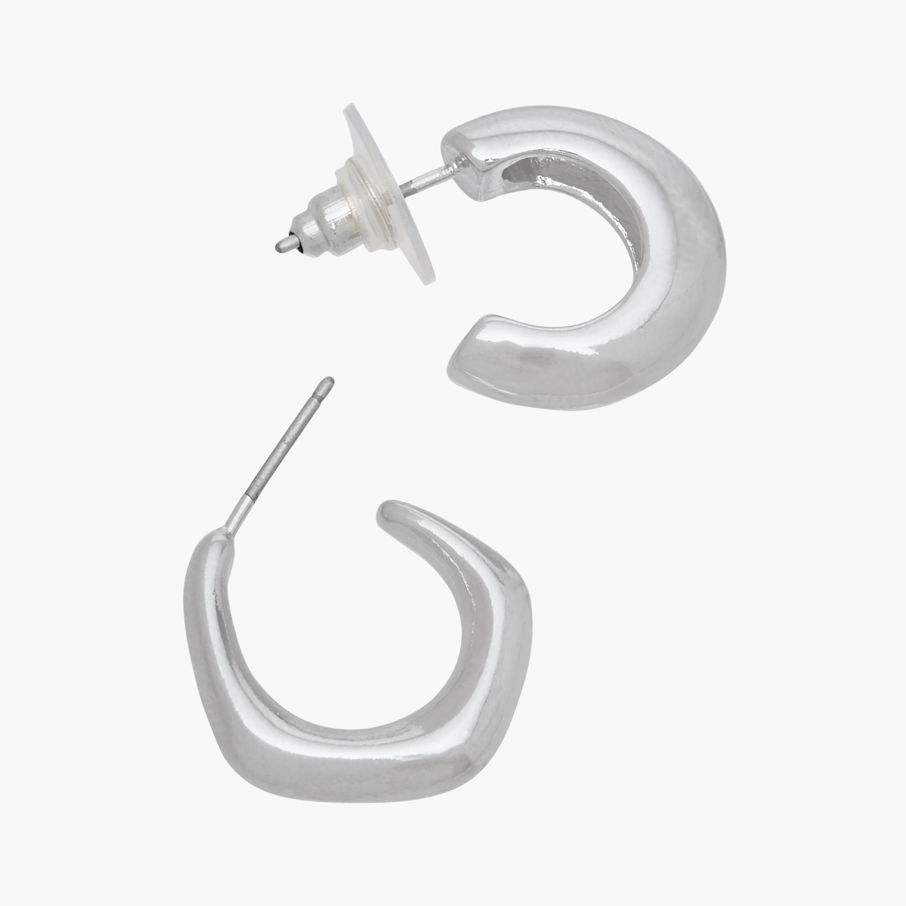 Flora Bella Metallic Earrings with Pushback Closure - Set of 3-women-watchesandjewellery-jewellery-earrings-image-5